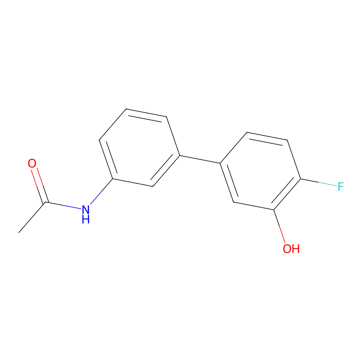 5-(3-Acetylaminophenyl)-2-fluorophenol molecular structure, CAS 1261918-34-6
