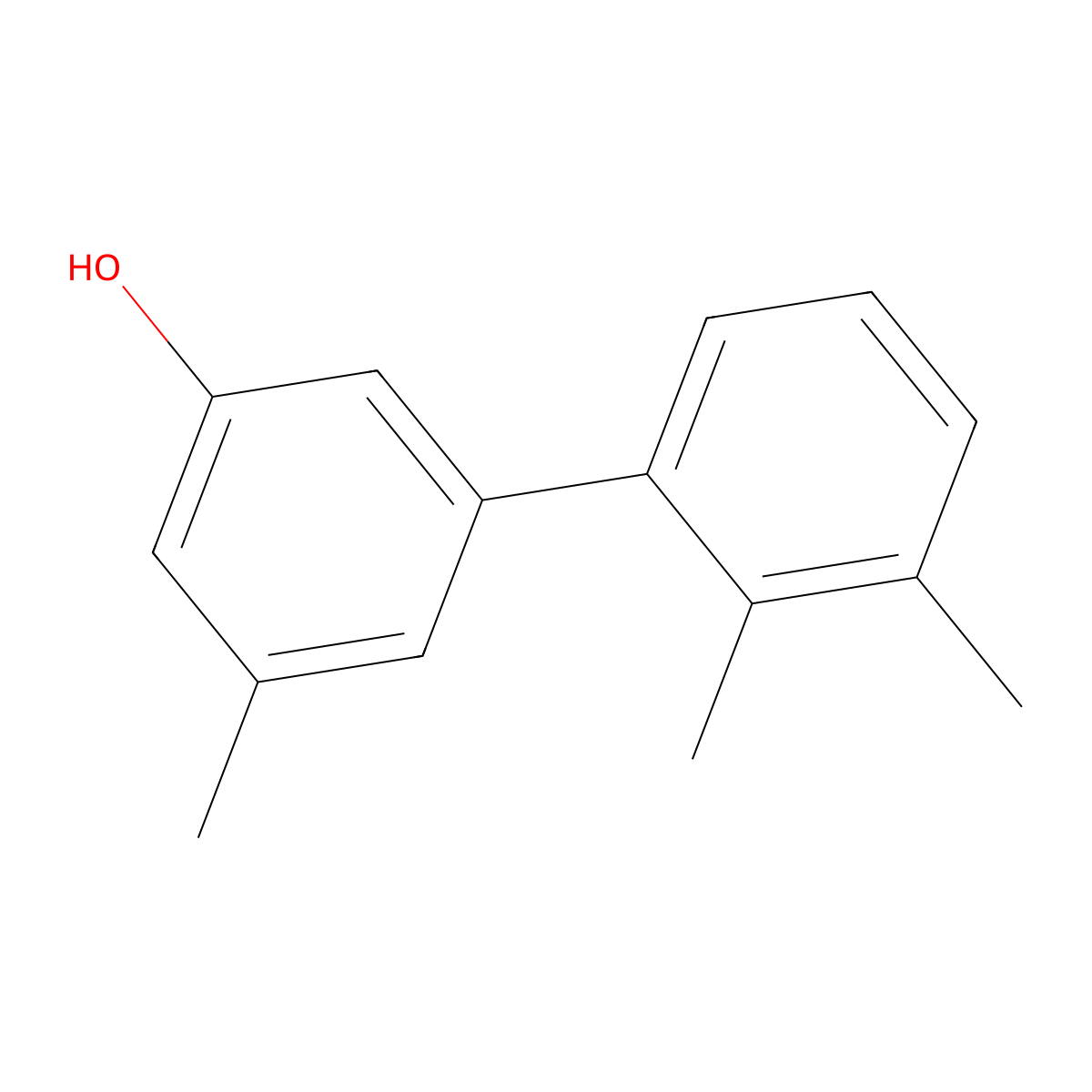 5-(2,3-Dimethylphenyl)-3-methylphenol molecular structure, CAS 1261922-44-4
