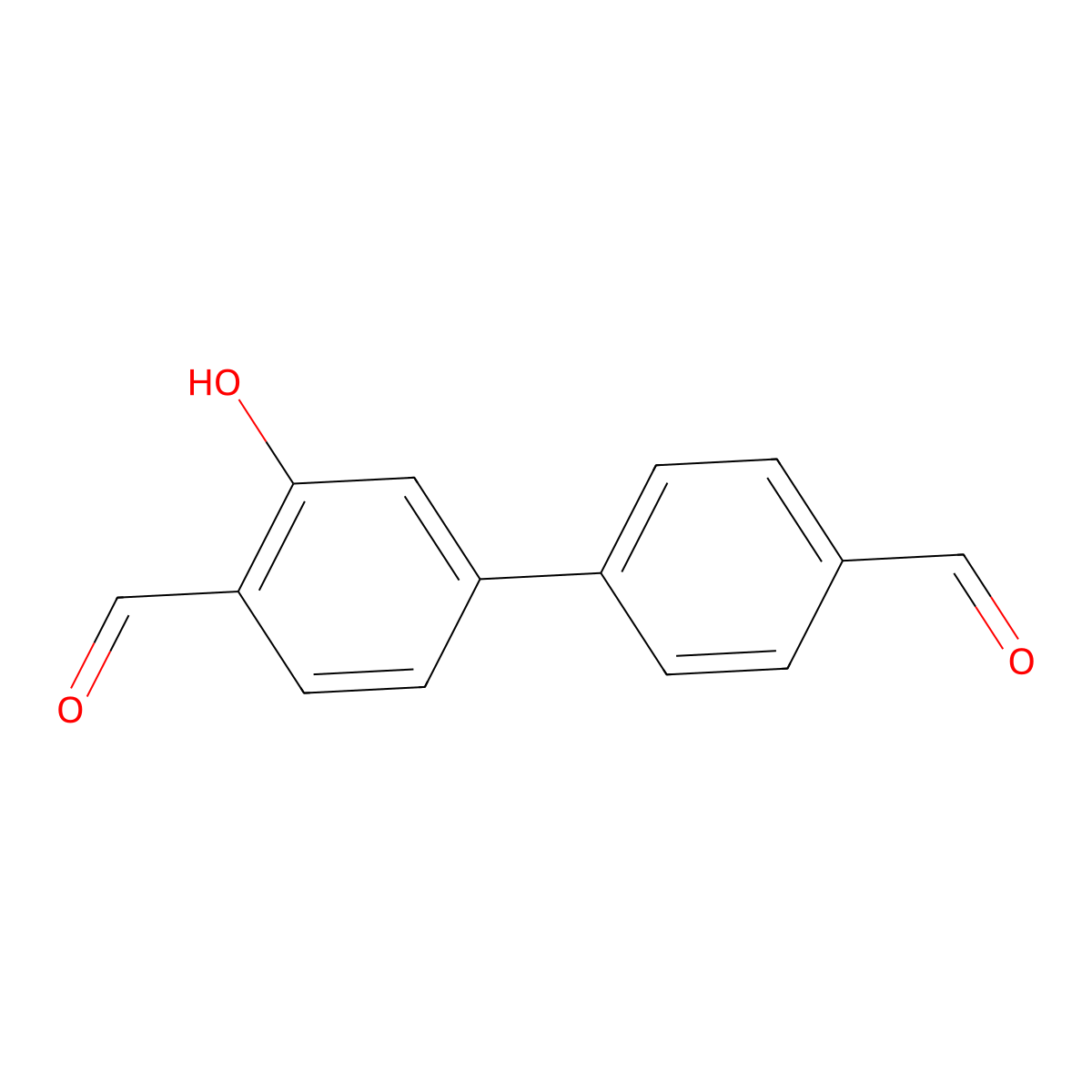 5-(4-Formylphenyl)-2-formylphenol molecular structure, CAS 1261930-12-4