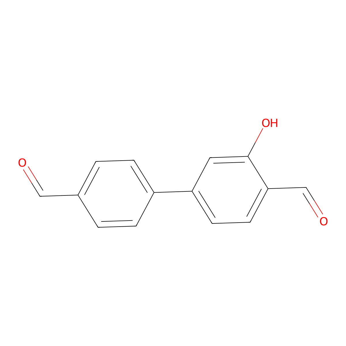 5-(4-Formylphenyl)-2-formylphenol molecular structure, CAS 1261930-12-4