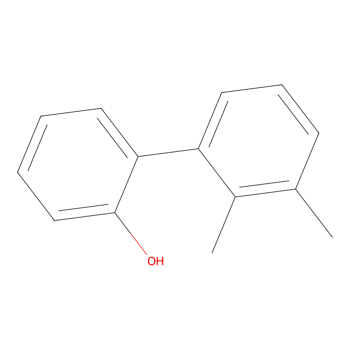 2-(2,3-Dimethylphenyl)phenol molecular structure, CAS 1261942-27-1