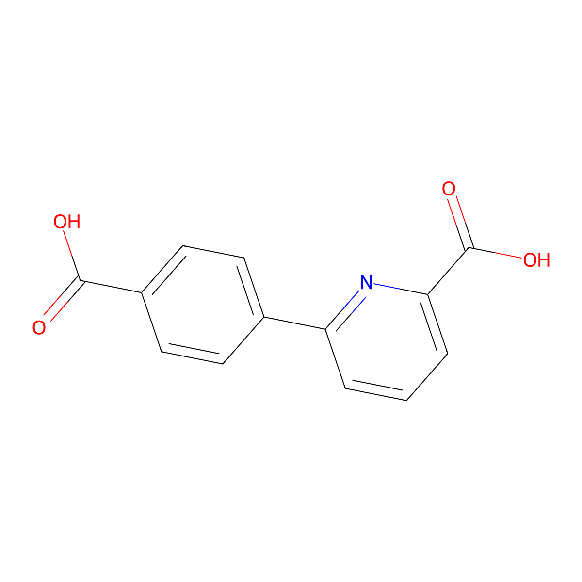 6-(4-Carboxyphenyl)picolinic acid molecular structure, CAS 1261948-89-3