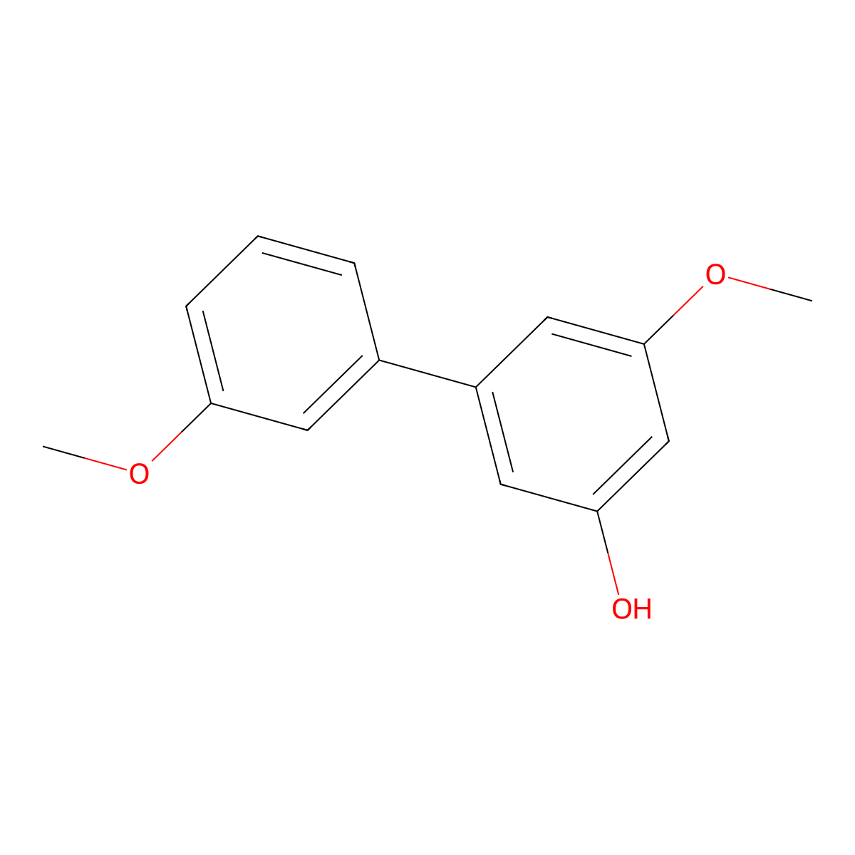 3',5-Dimethoxy[1,1'-biphenyl]-3-ol molecular structure, CAS 1261950-54-2