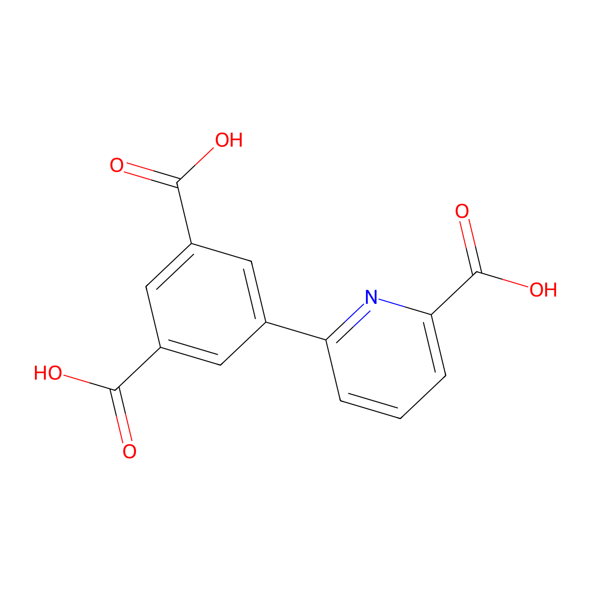 6-(3,5-Dicarboxyphenyl)picolinic acid molecular structure, CAS 1261957-84-9
