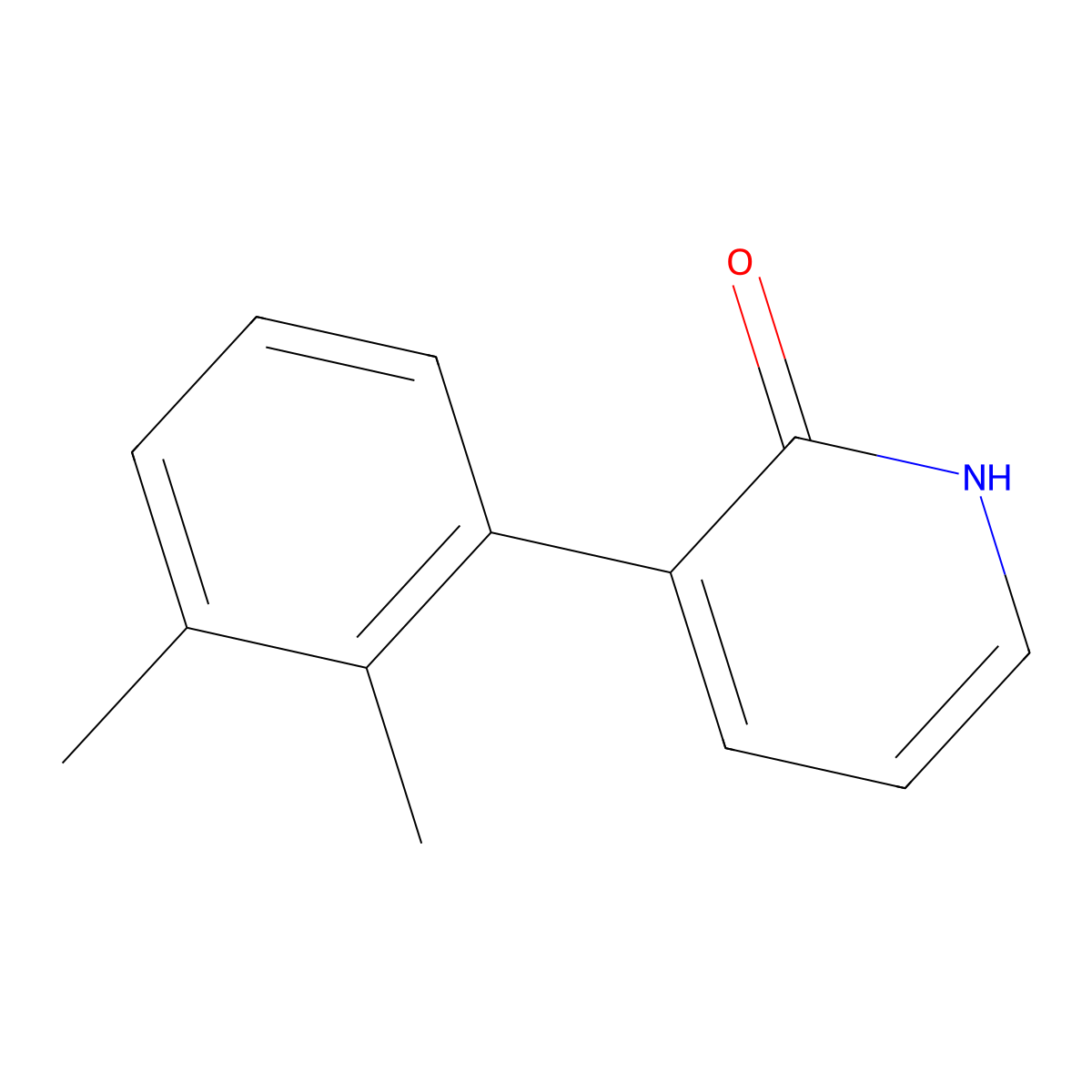 3-(2,3-Dimethylphenyl)pyridin-2(1H)-one molecular structure, CAS 1261971-16-7