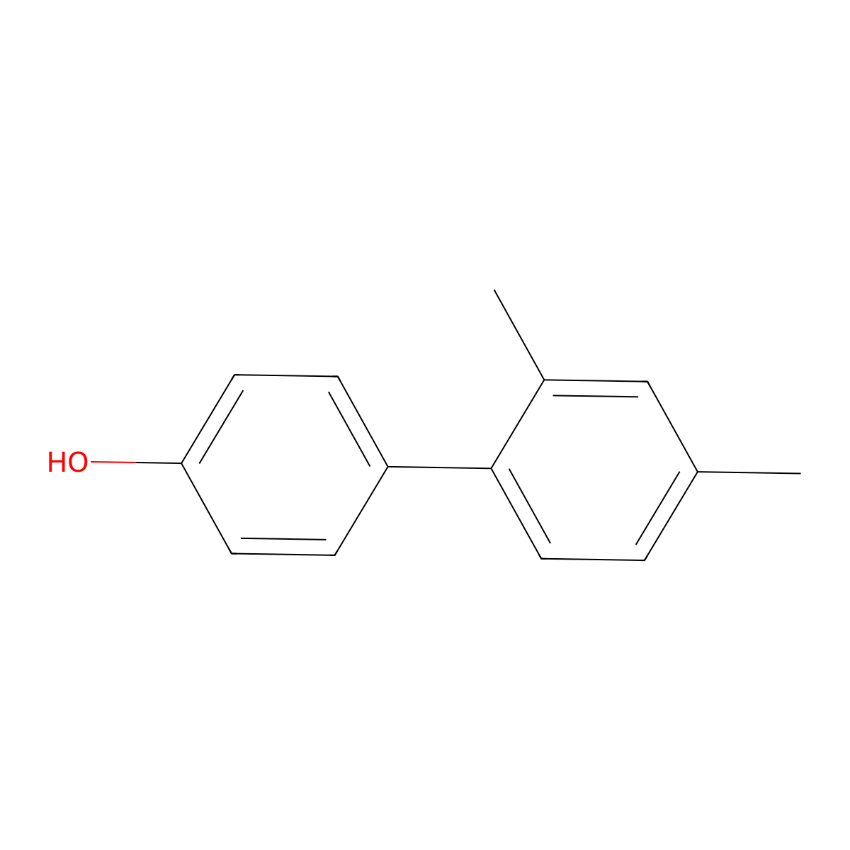 4-(2,4-Dimethylphenyl)phenol molecular structure, CAS 1261975-21-6
