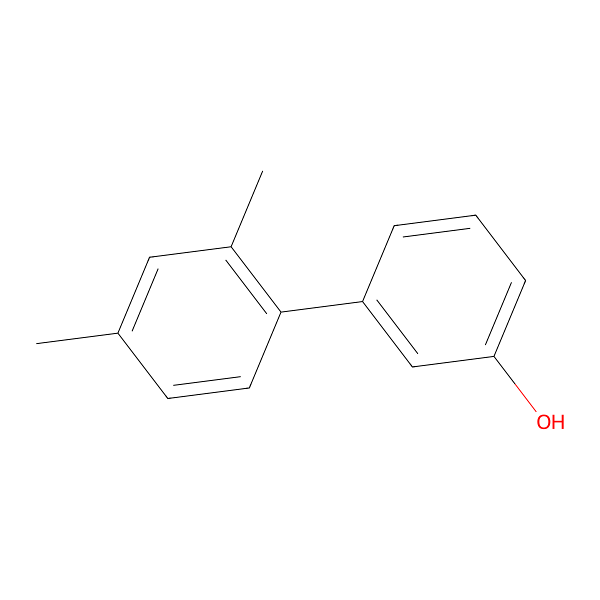 3-(2,4-Dimethylphenyl)phenol molecular structure, CAS 1261977-85-8