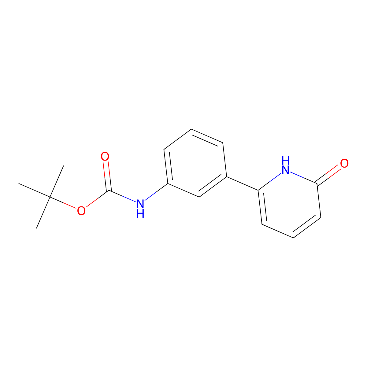 6-(3-Boc-aminophenyl)-2-hydroxypyridine molecular structure, CAS 1261993-40-1