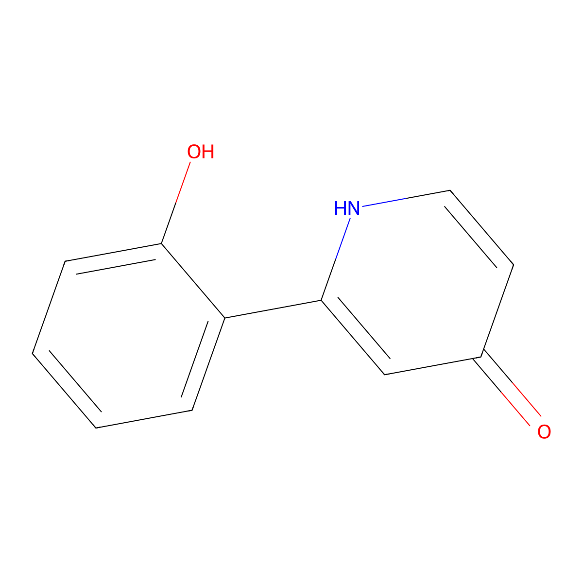 2-(2-Hydroxyphenyl)pyridin-4(1H)-one molecular structure, CAS 1262011-32-4