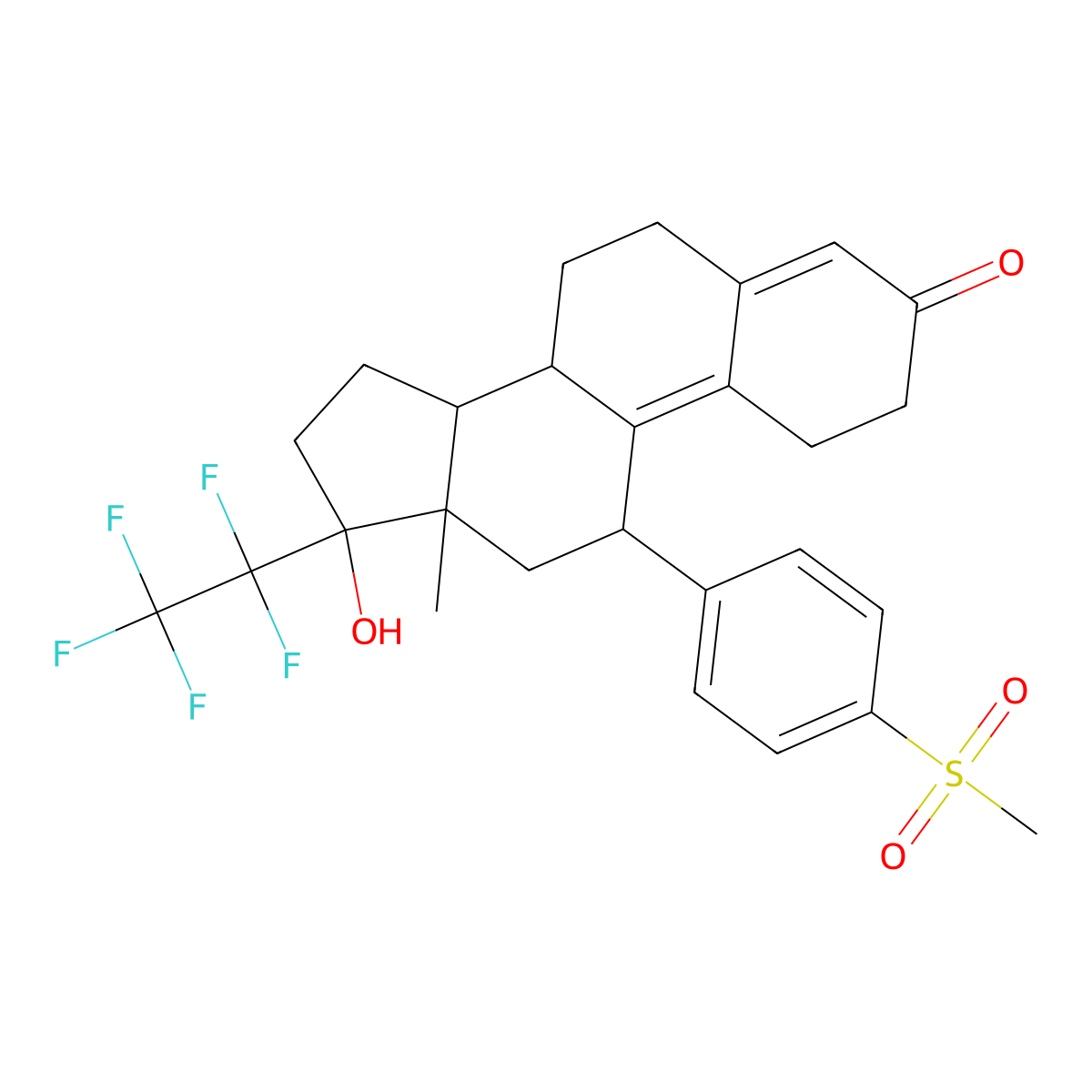 Vilaprisan molecular structure, CAS 1262108-14-4