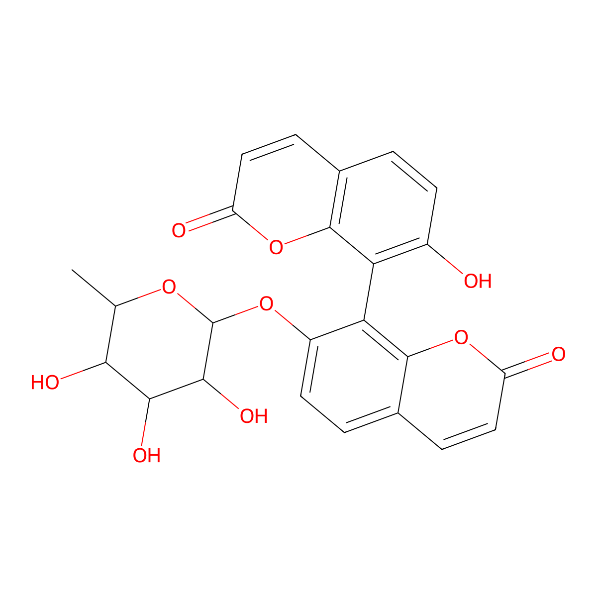 Edgeworoside C molecular structure, CAS 126221-40-7