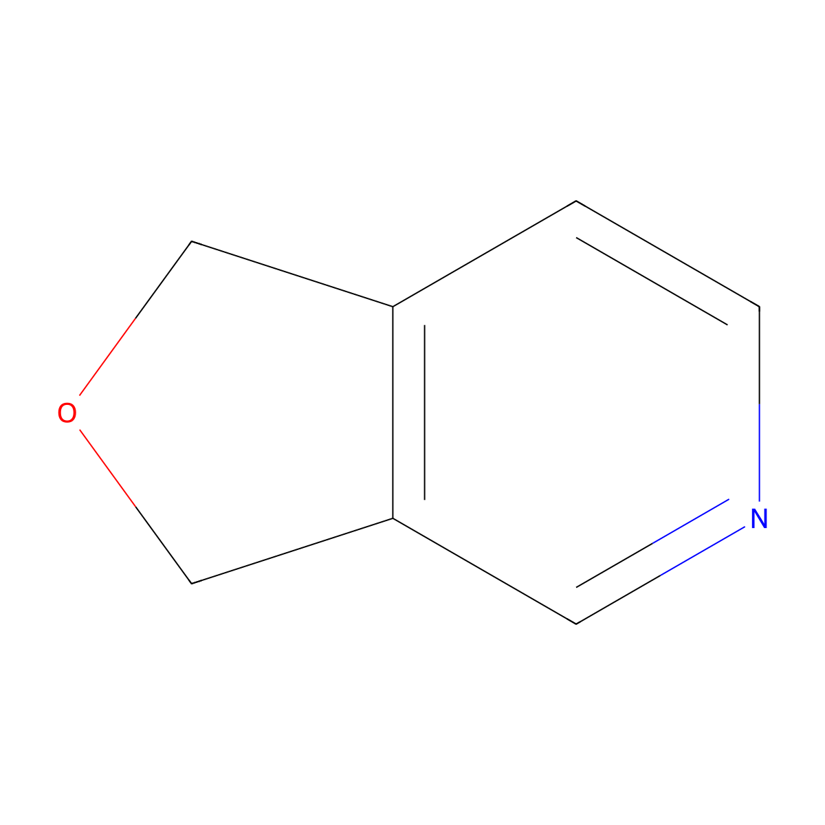 1,3-Dihydrofuro[3,4-c]pyridine molecular structure, CAS 126230-90-8