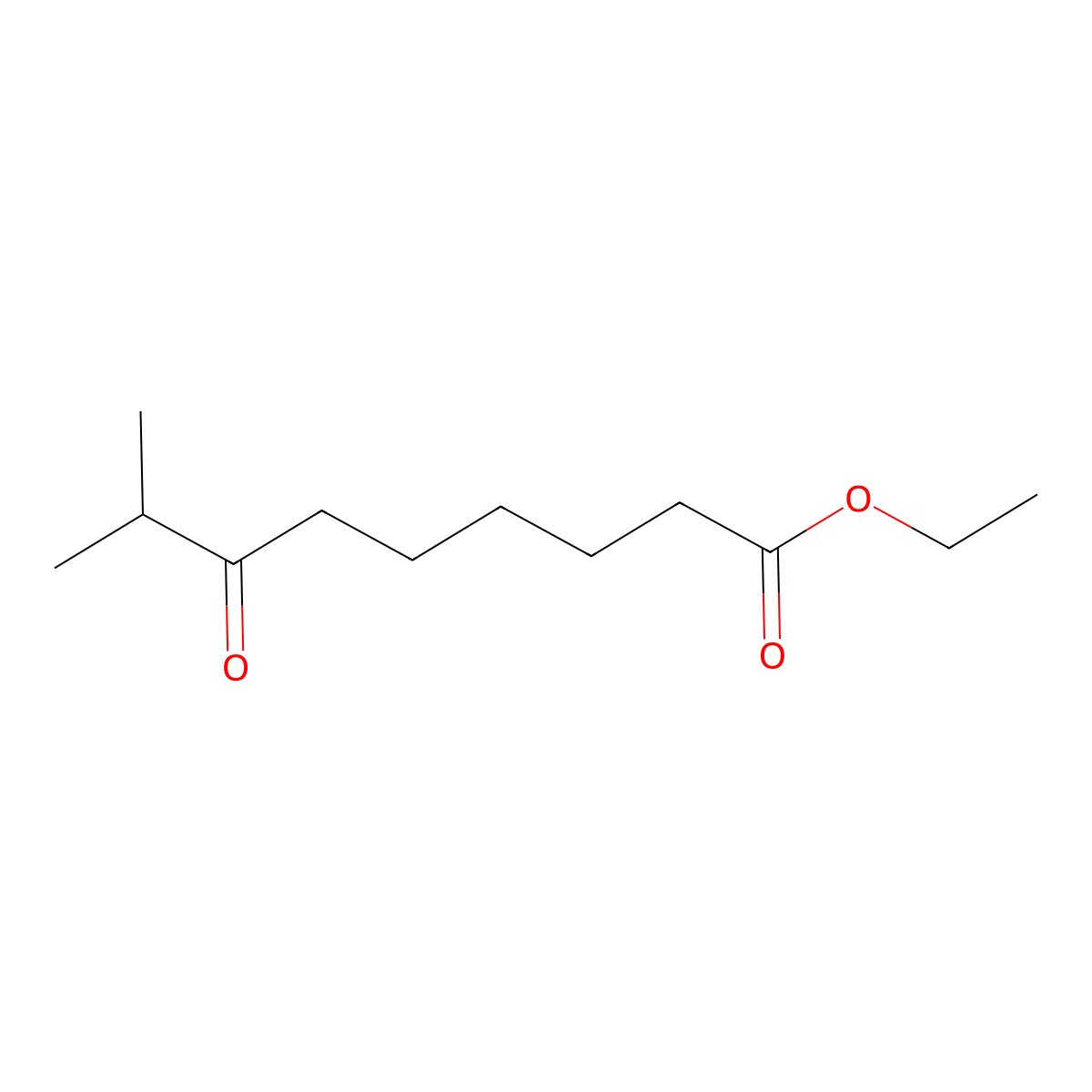 Ethyl-8-methyl-7-oxononanoate molecular structure, CAS 126245-80-5