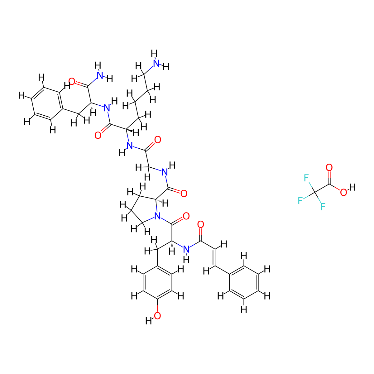 tcY-NH2 (TFA) molecular structure, CAS 1262750-73-1