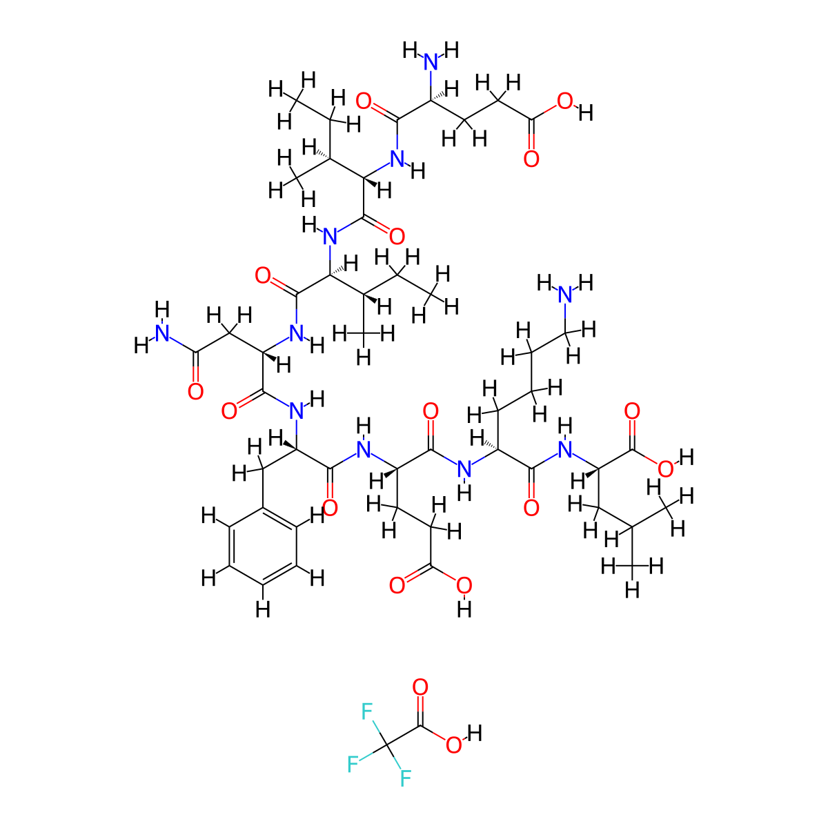 OVA-E1 peptide (TFA) molecular structure, CAS 1262750-80-0