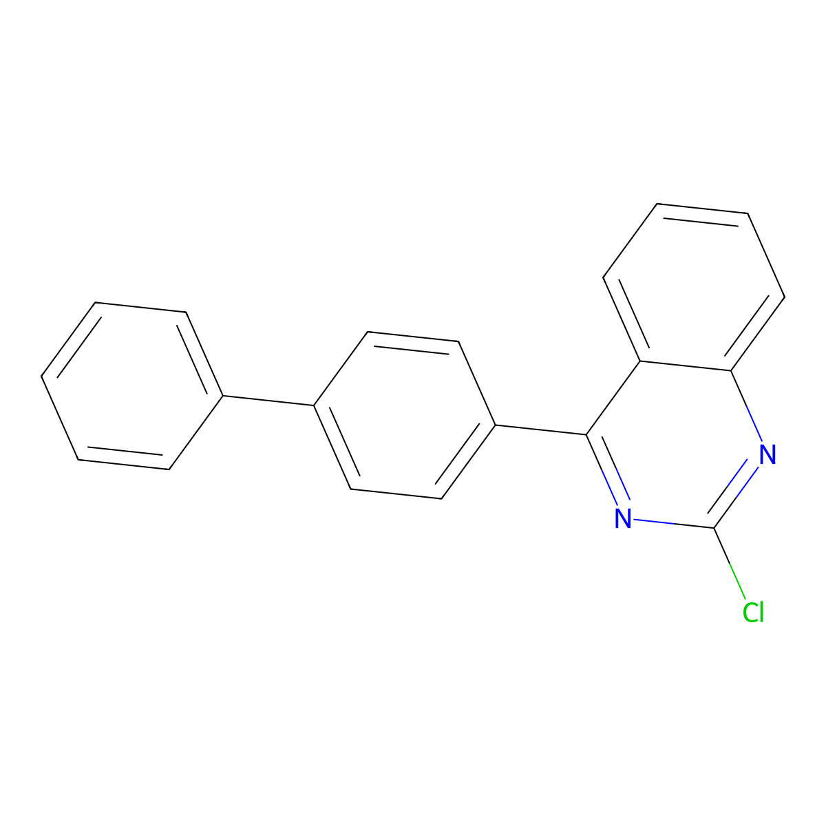 4-(Biphenyl-4-yl)-2-chloroquinazoline molecular structure, CAS 1262866-93-2