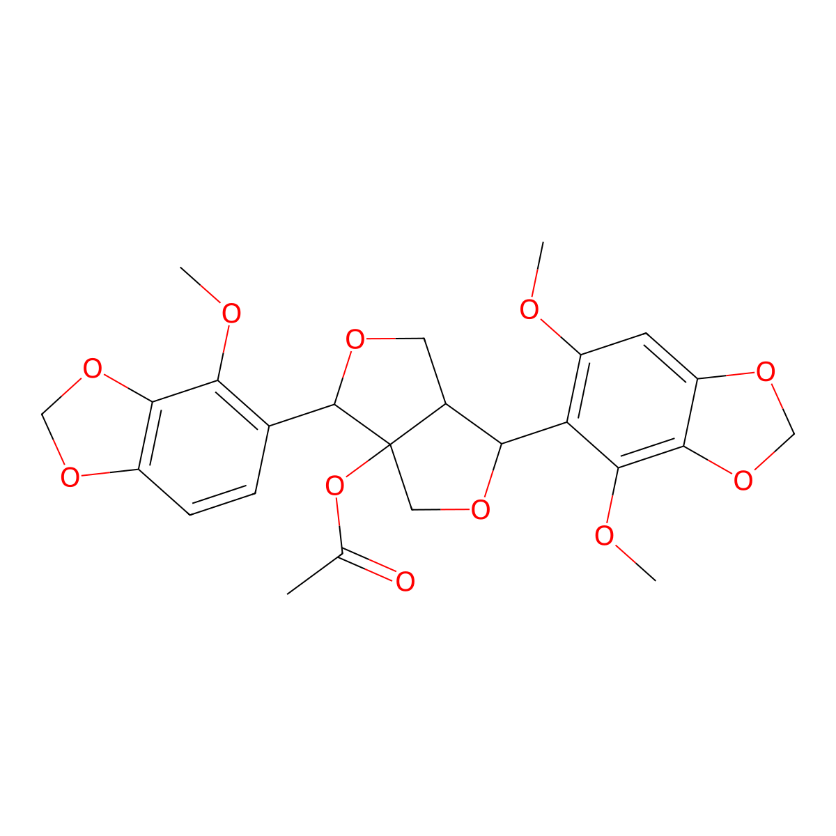 6-Demethoxyleptostachyol acetate molecular structure, CAS 126298-48-4