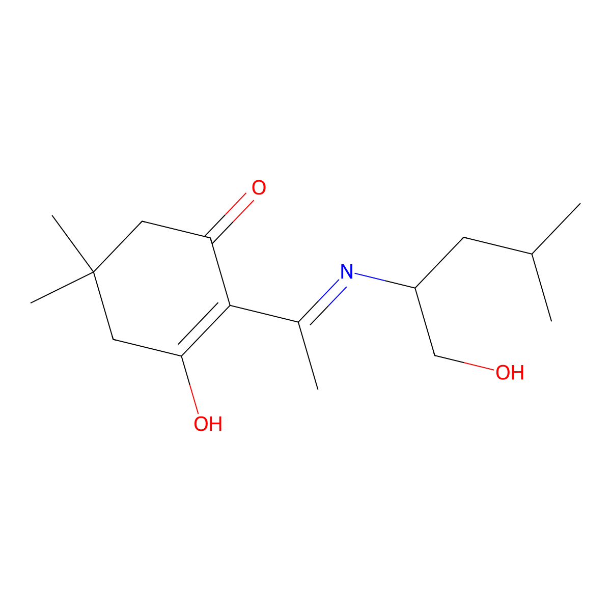 Dde-leu-OL molecular structure, CAS 1263045-95-9