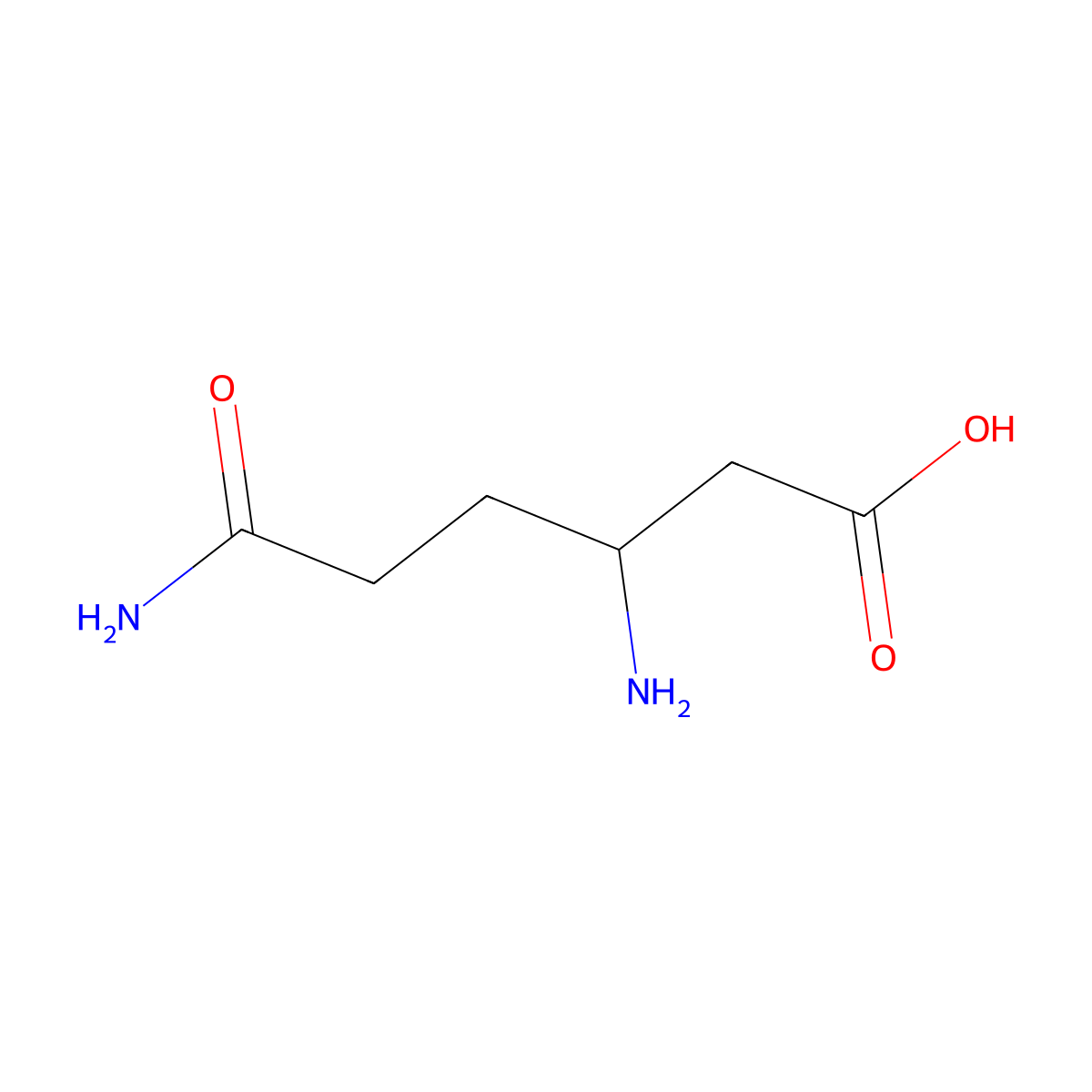 d-beta-Homoglutamine molecular structure, CAS 1263046-59-8