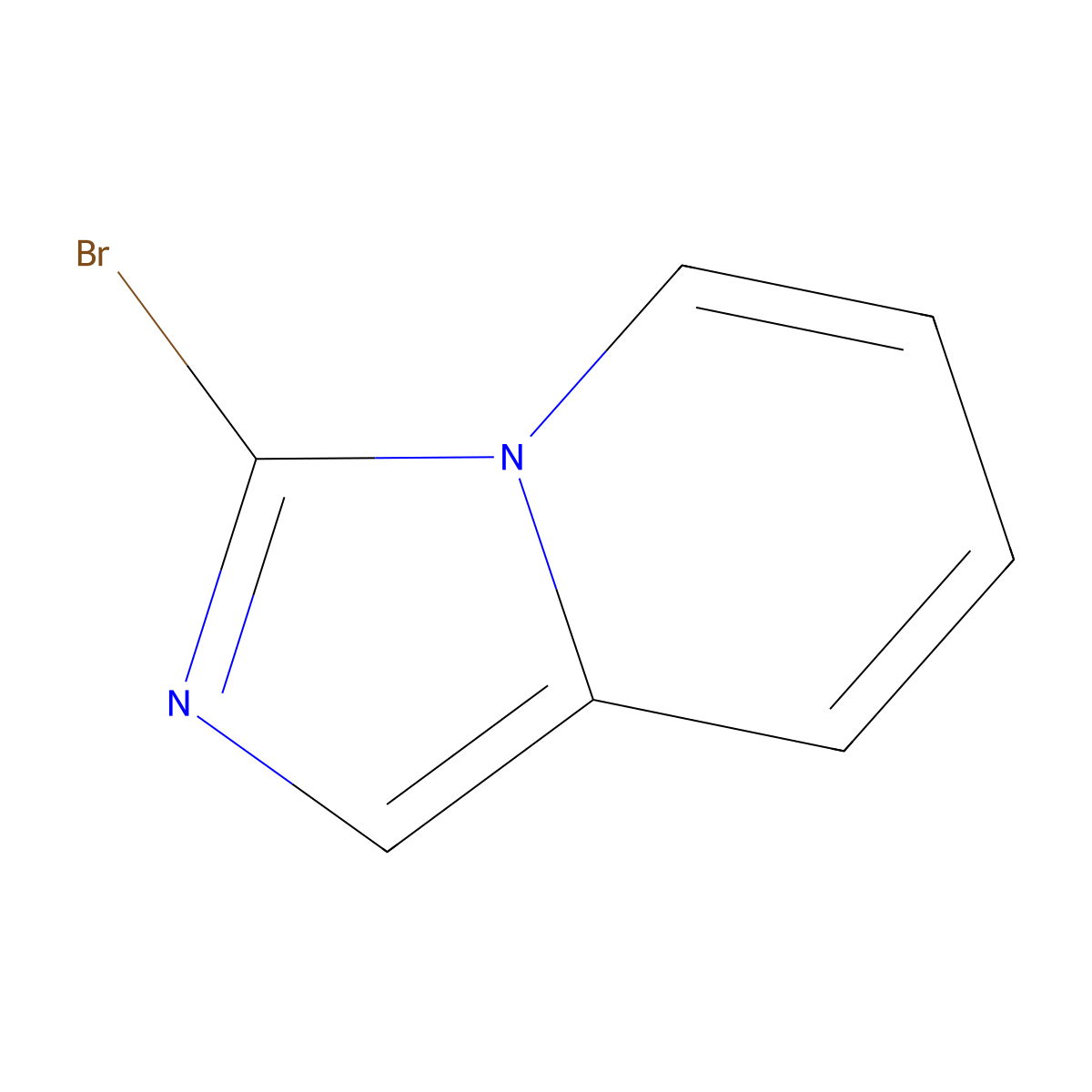 3-Bromoimidazo(1,5-a)pyridine molecular structure, CAS 1263057-86-8