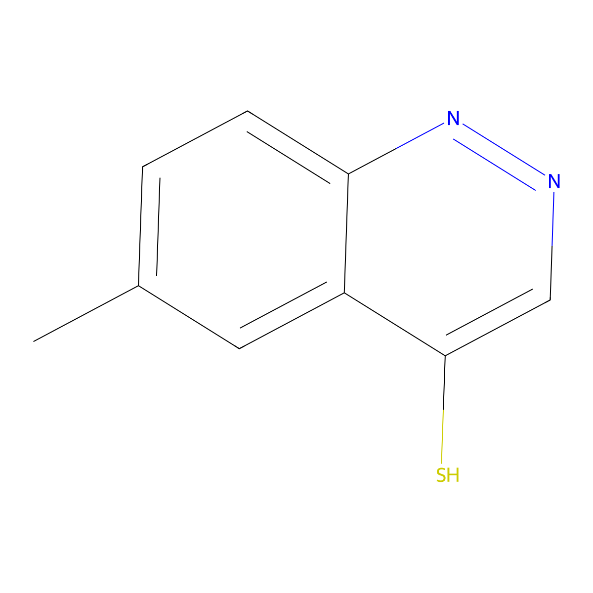 6-Methylcinnoline-4-thiol molecular structure, CAS 1263213-53-1