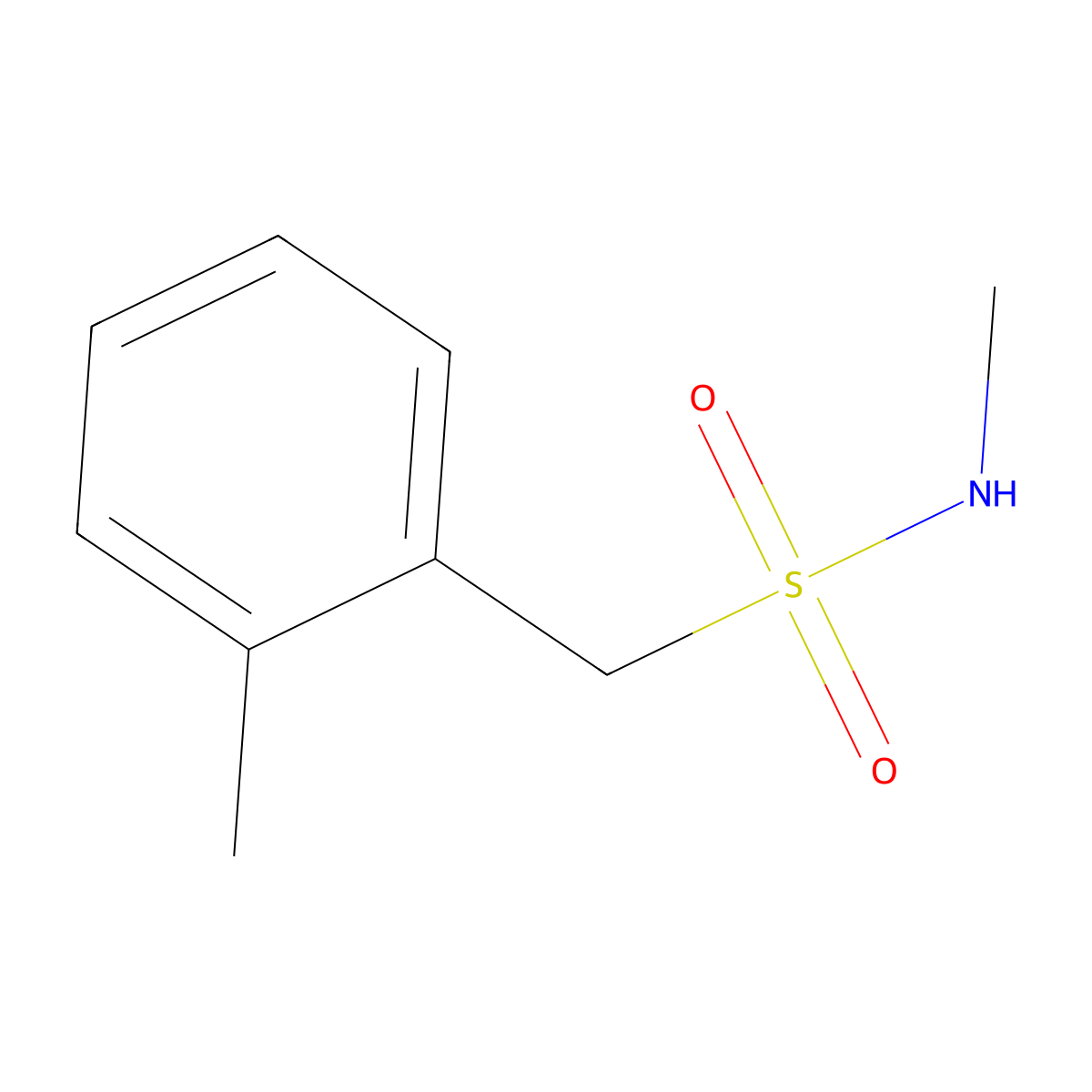 N-Methyl-c-o-tolyl-methanesulfonamide molecular structure, CAS 1263277-21-9