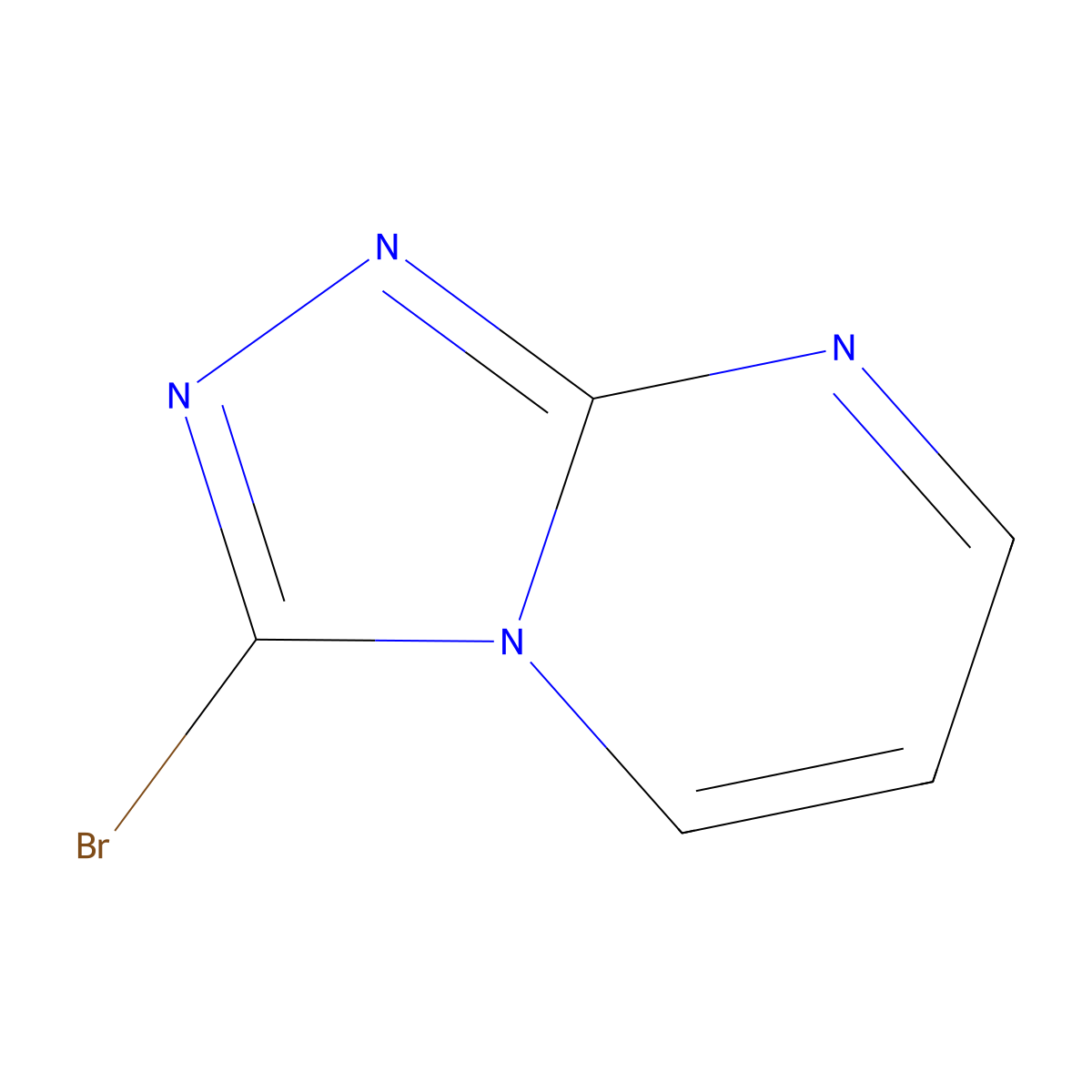 3-Bromo-[1,2,4]triazolo[4,3-a]pyrimidine molecular structure, CAS 1263286-57-2