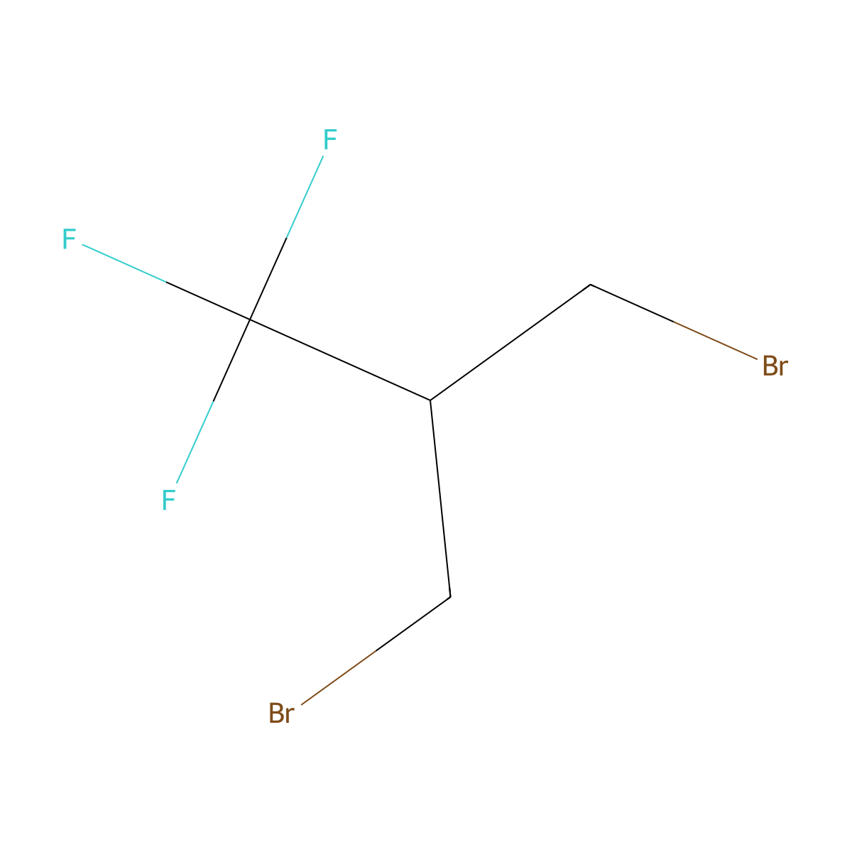 3-Bromo-2-(bromomethyl)-1,1,1-trifluoropropane molecular structure, CAS 1263377-32-7