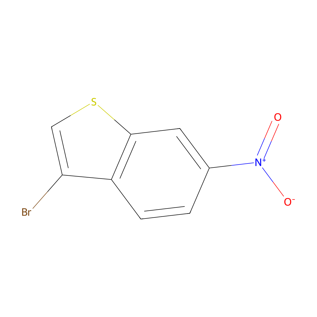 3-Bromo-6-nitro-benzo[b]thiophene molecular structure, CAS 1263378-11-5