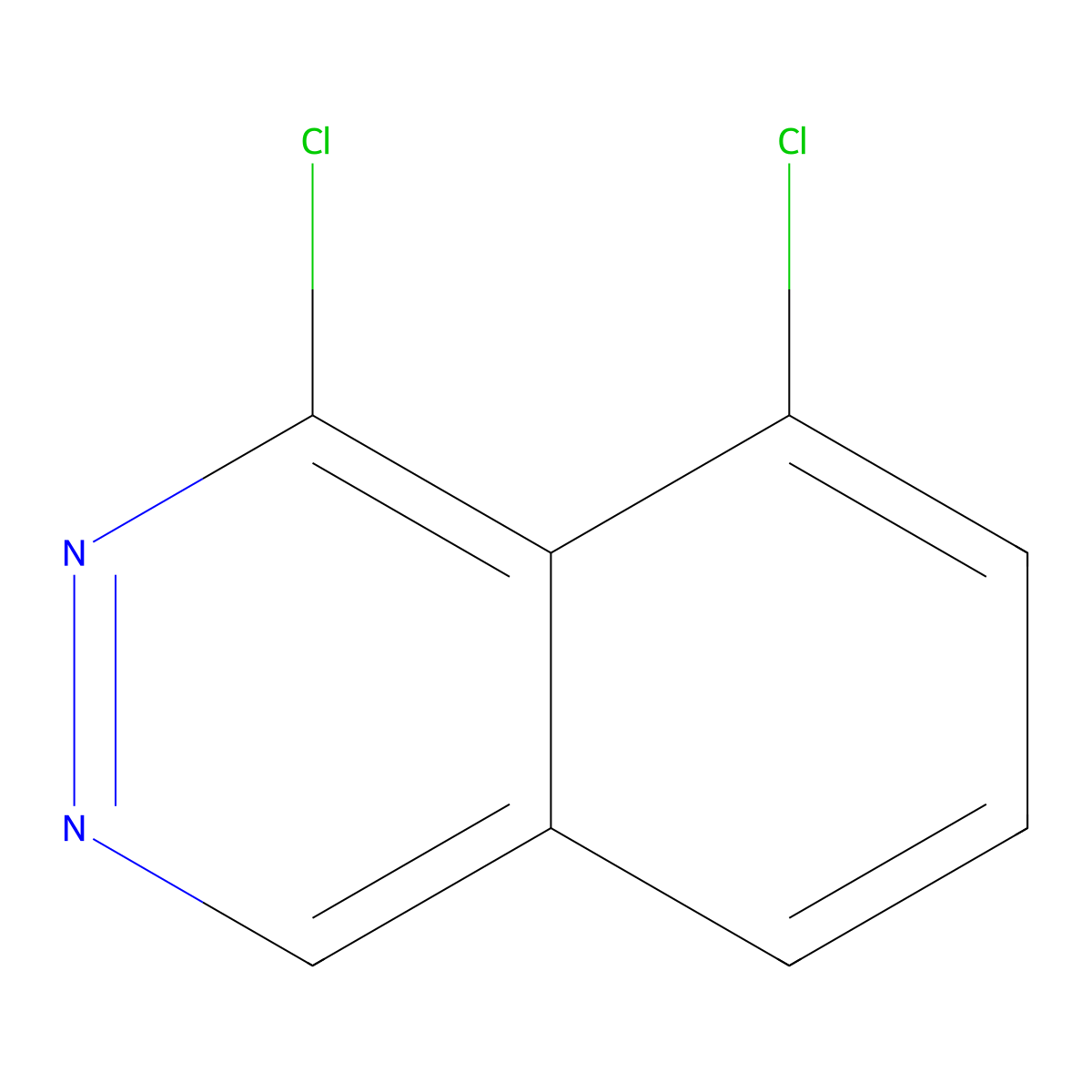 1,8-Dichloro-phthalazine molecular structure, CAS 1263378-72-8