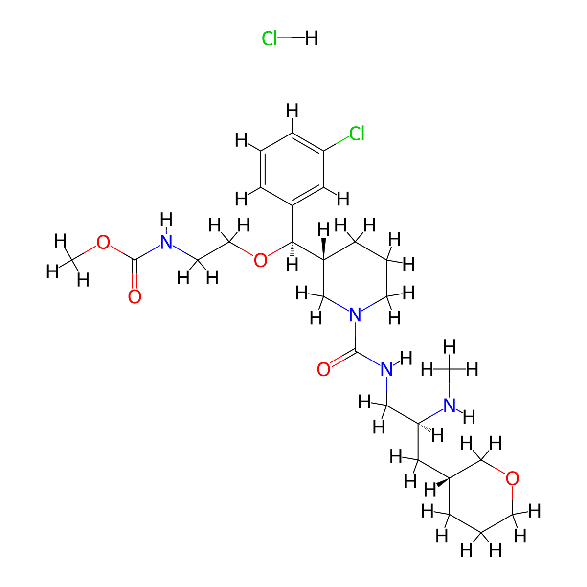 VTP-27999 (Hydrochloride) molecular structure, CAS 1264191-73-2