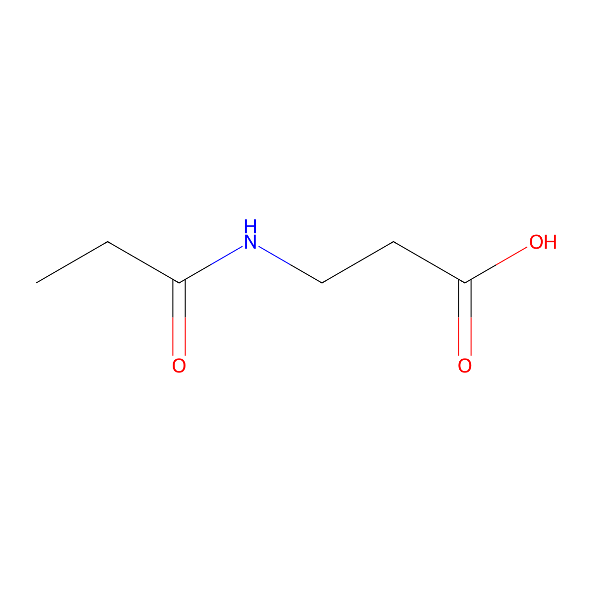 3-Propanamidopropanoic acid molecular structure, CAS 126424-88-2