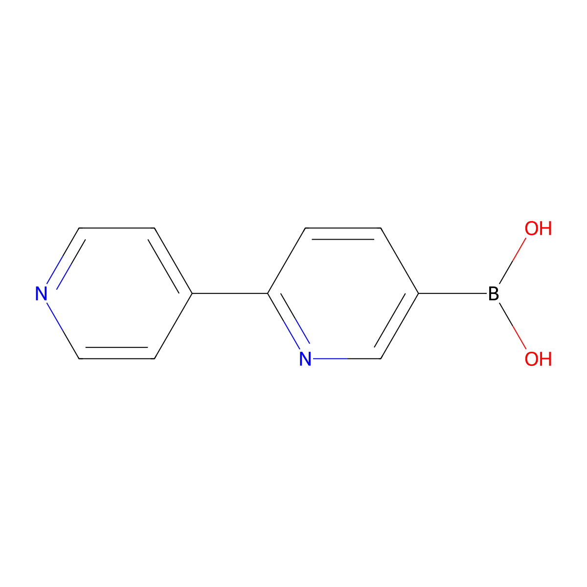 [2,4'-Bipyridin]-5-ylboronic acid molecular structure, CAS 1264516-00-8