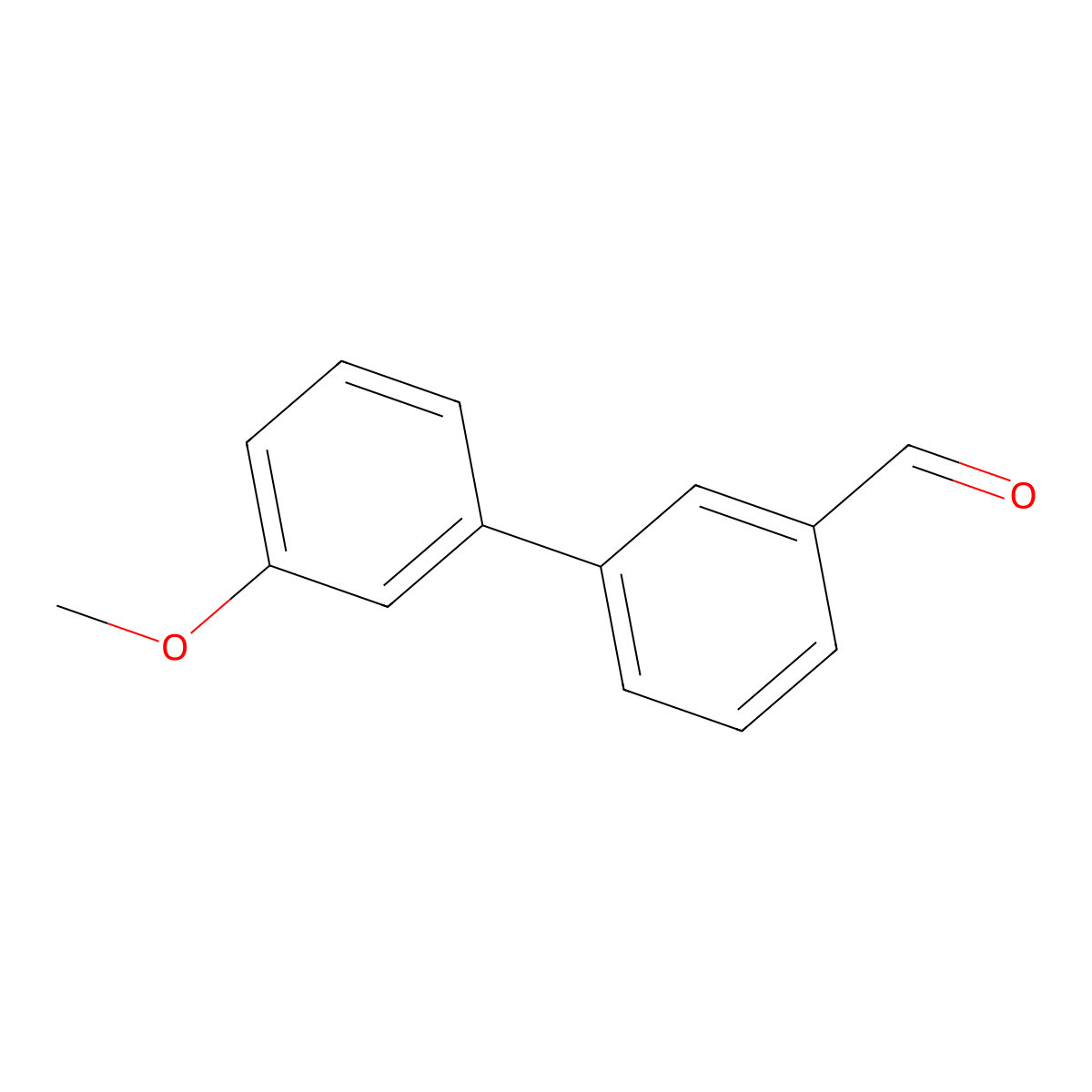 3-(3-Methoxyphenyl)benzaldehyde molecular structure, CAS 126485-58-3