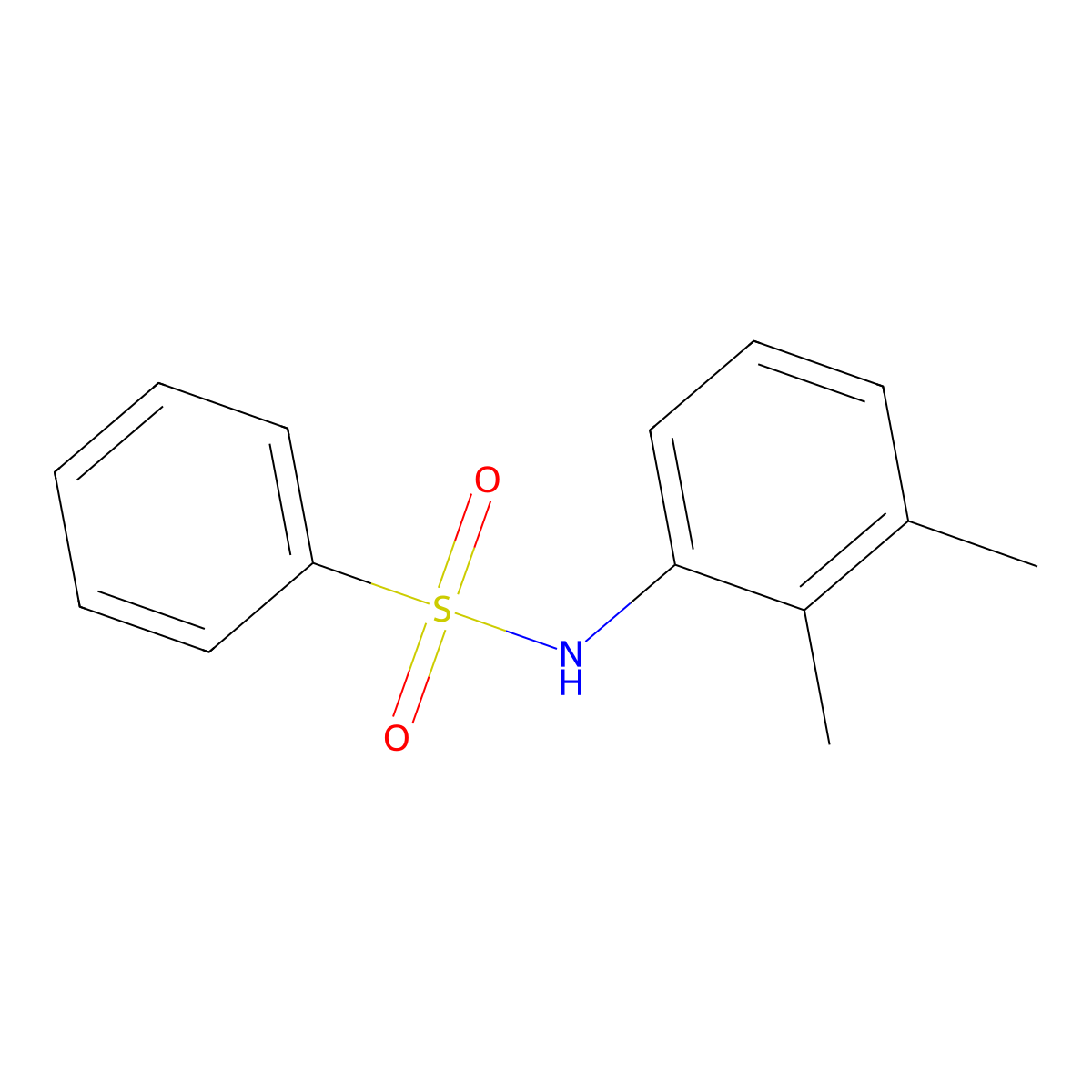2',3'-Dimethylbenzenesulfonanilide molecular structure, CAS 126494-77-7