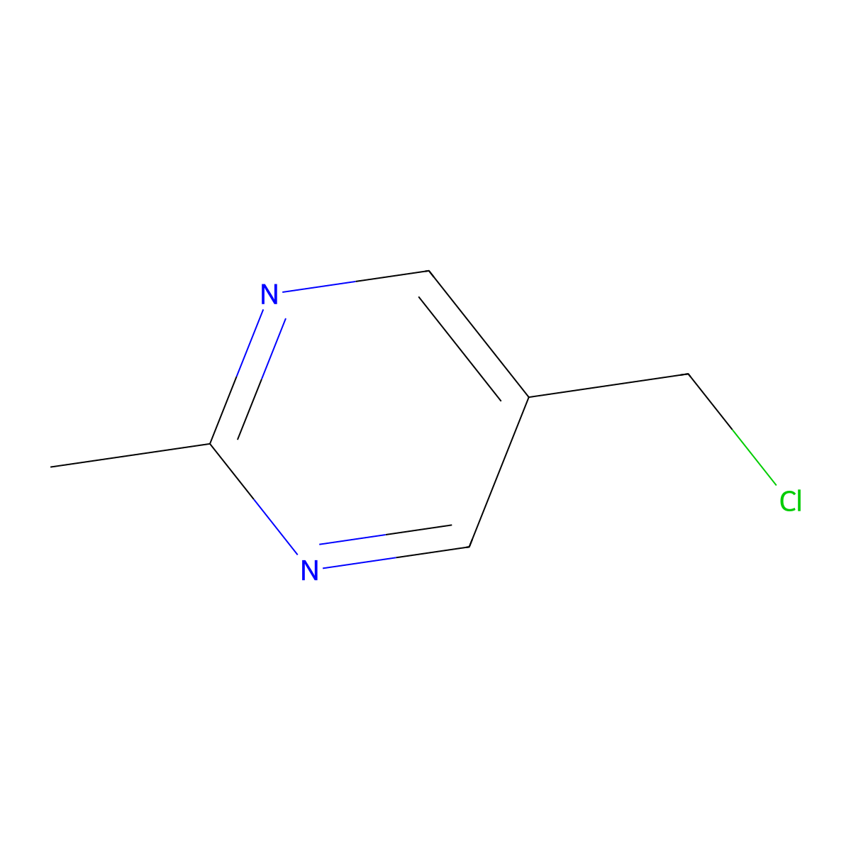 5-(Chloromethyl)-2-methylpyrimidine molecular structure, CAS 126504-86-7
