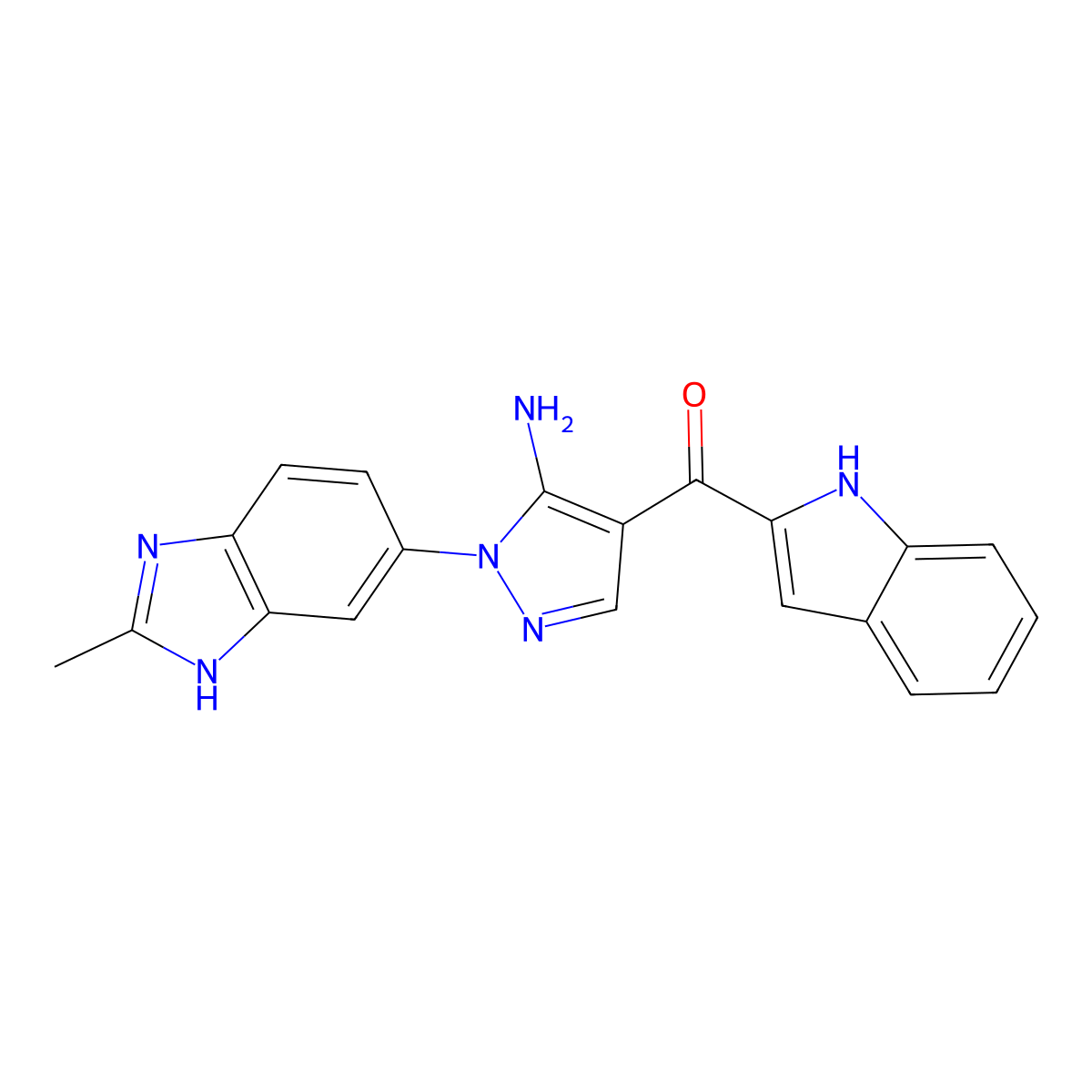 Zoligratinib molecular structure, CAS 1265229-25-1