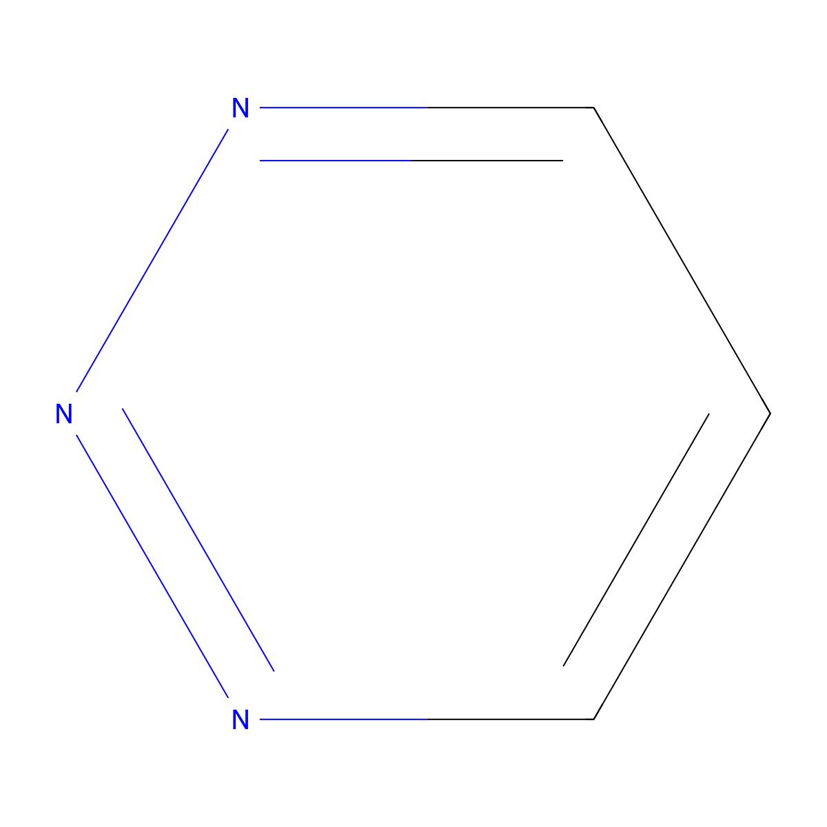 1,2,3-Triazine molecular structure, CAS 12654-97-6