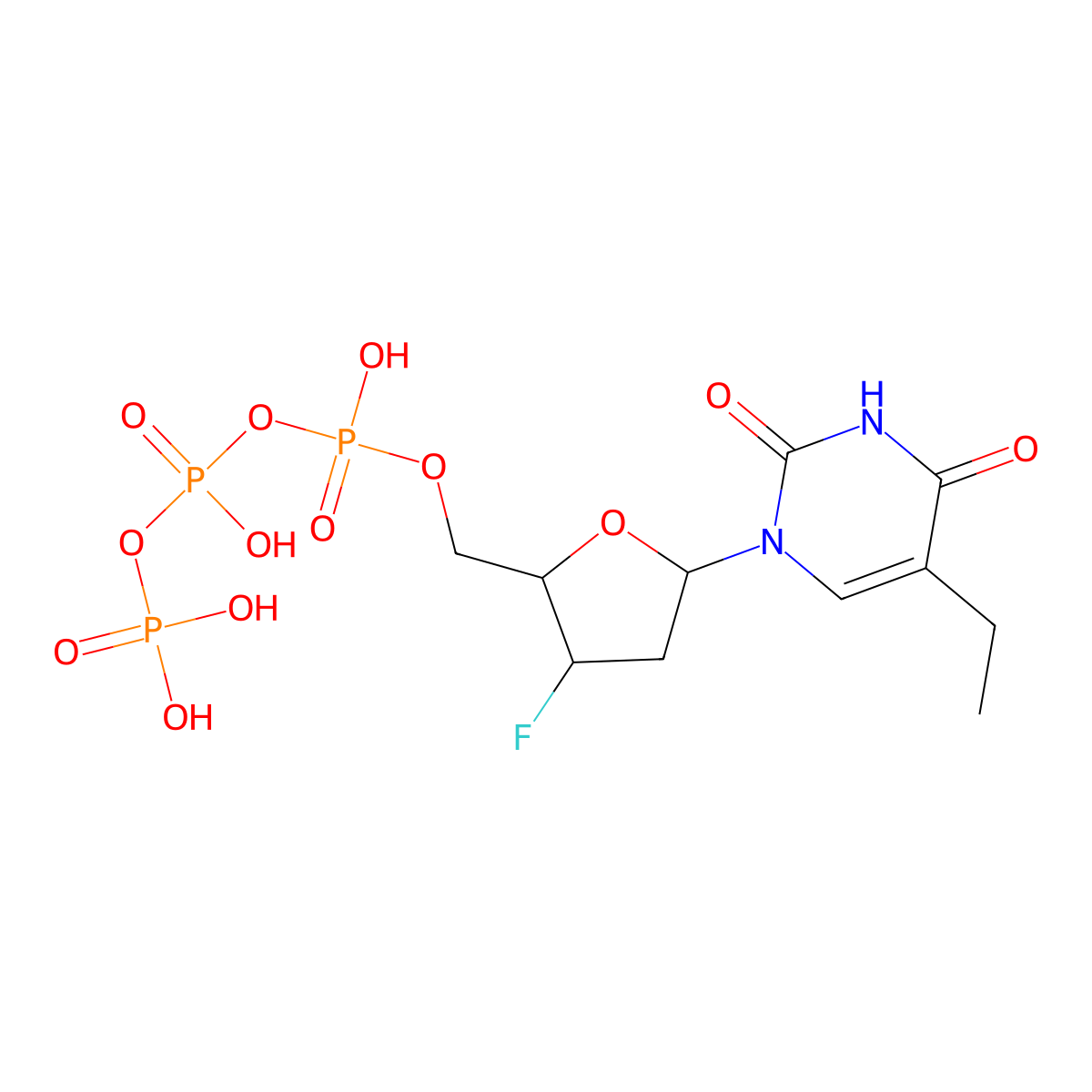 Fleu-TP molecular structure, CAS 126609-62-9