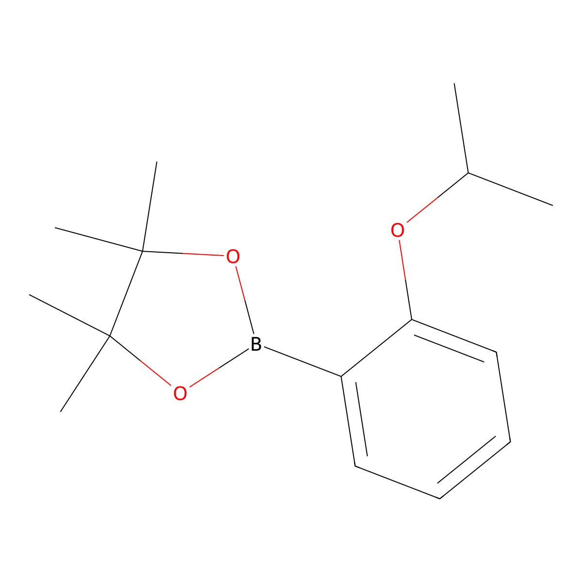 2-(2-Isopropoxyphenyl)-4,4,5,5-tetramethyl-1,3,2-dioxaborolane molecular structure, CAS 1266379-28-5