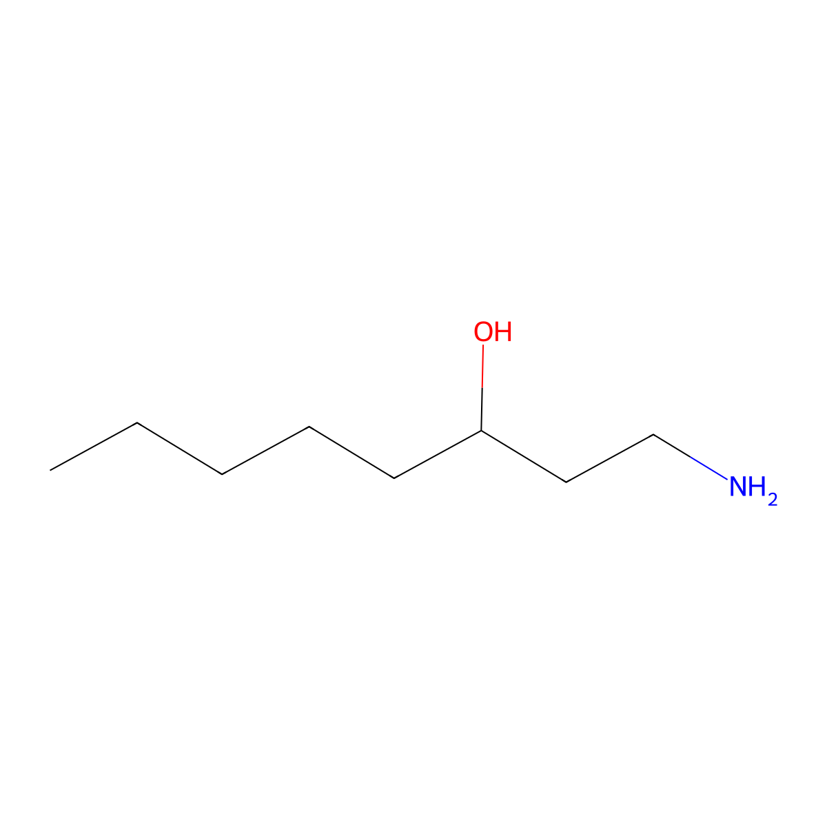 1-Aminooctan-3-ol molecular structure, CAS 126678-65-7