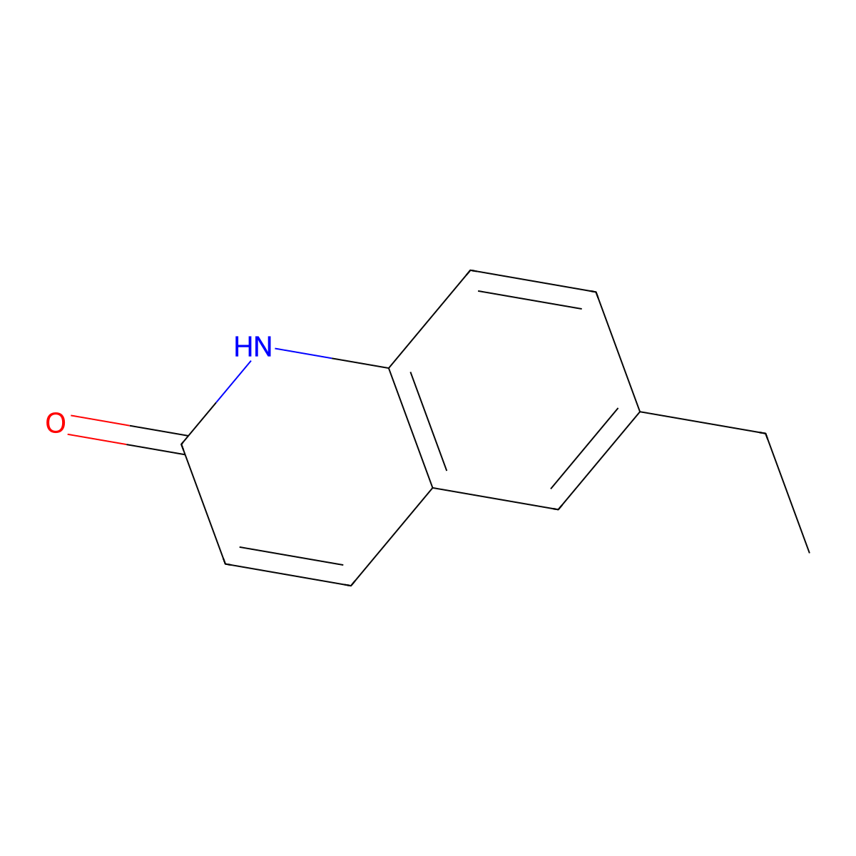 6-Ethylquinolin-2-ol molecular structure, CAS 1266790-32-2