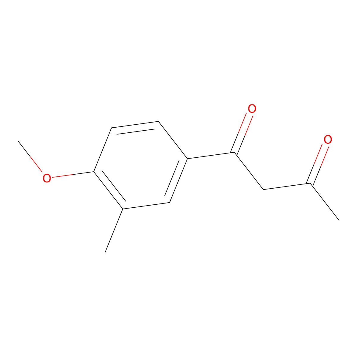 1-(4-Methoxy-3-methylphenyl)butane-1,3-dione molecular structure, CAS 1266998-11-1