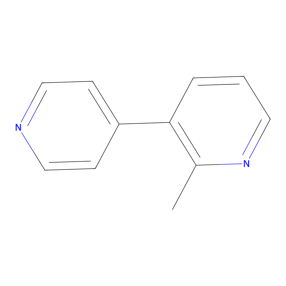 2-Methyl-3-pyridin-4-ylpyridine molecular structure, CAS 126717-61-1