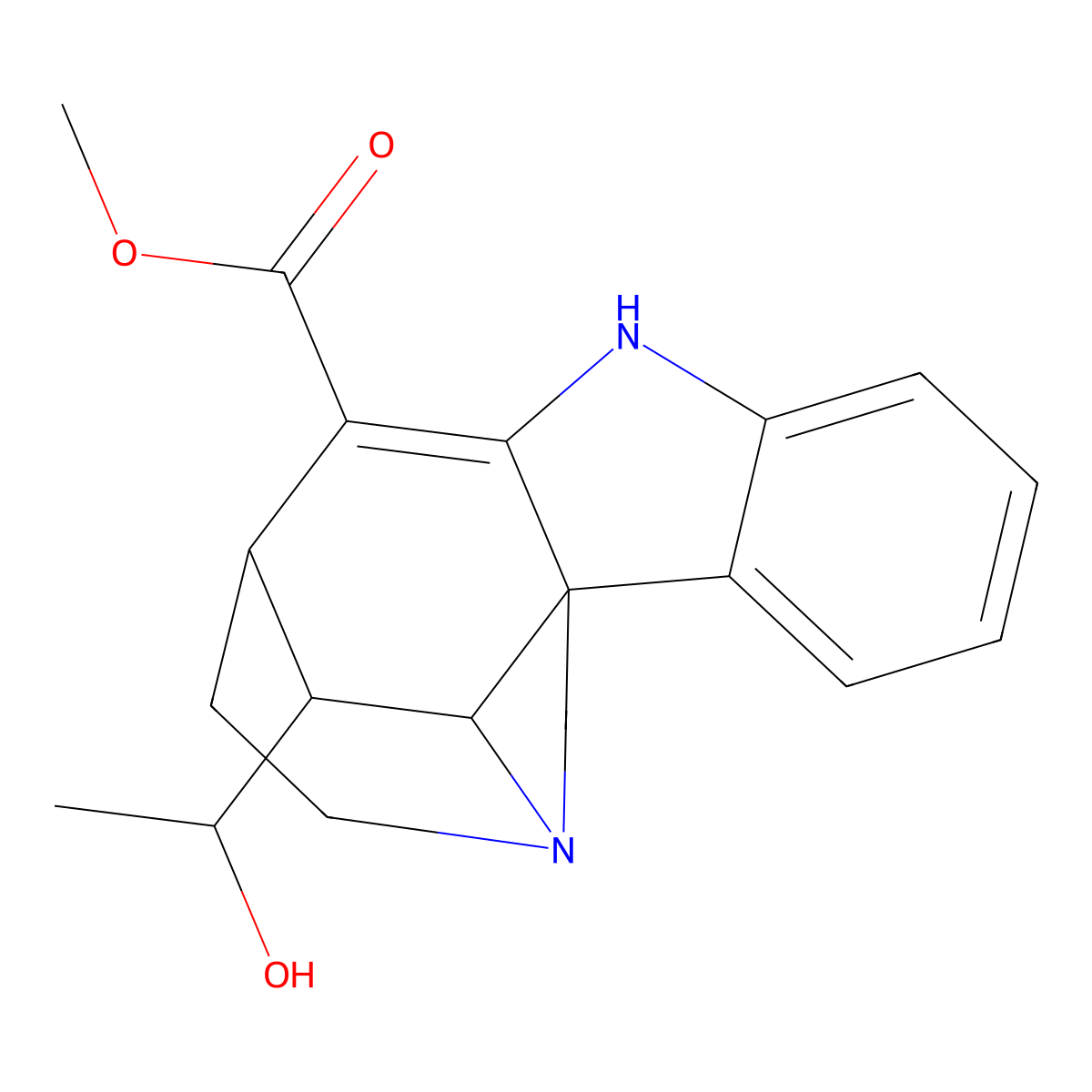 Lagunamine molecular structure, CAS 126721-42-4