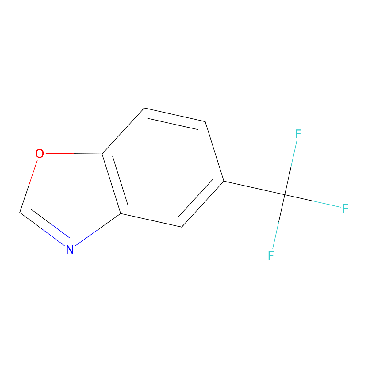 5-(Trifluoromethyl)benzo[d]oxazole molecular structure, CAS 1267217-46-8