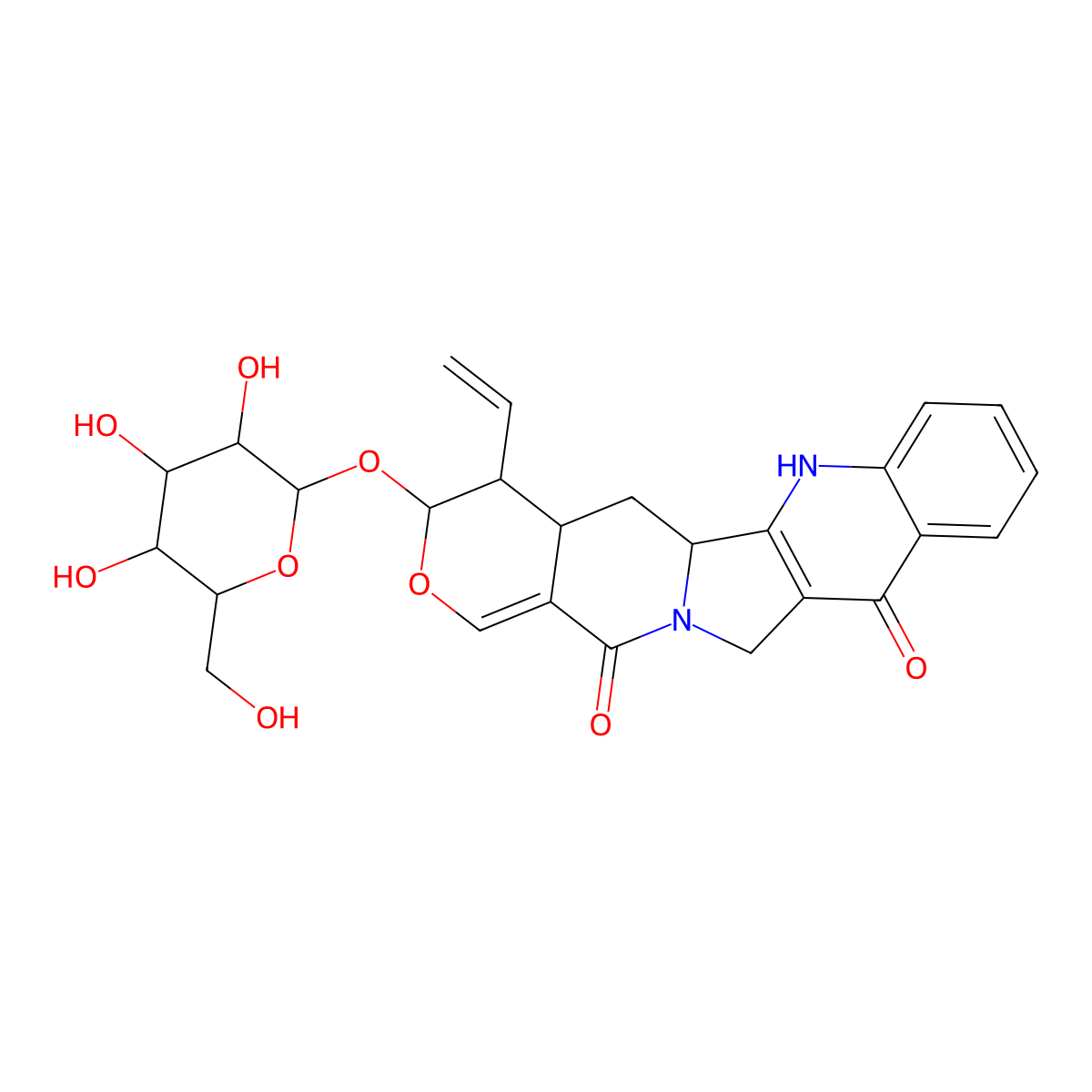 Pumiloside molecular structure, CAS 126722-26-7