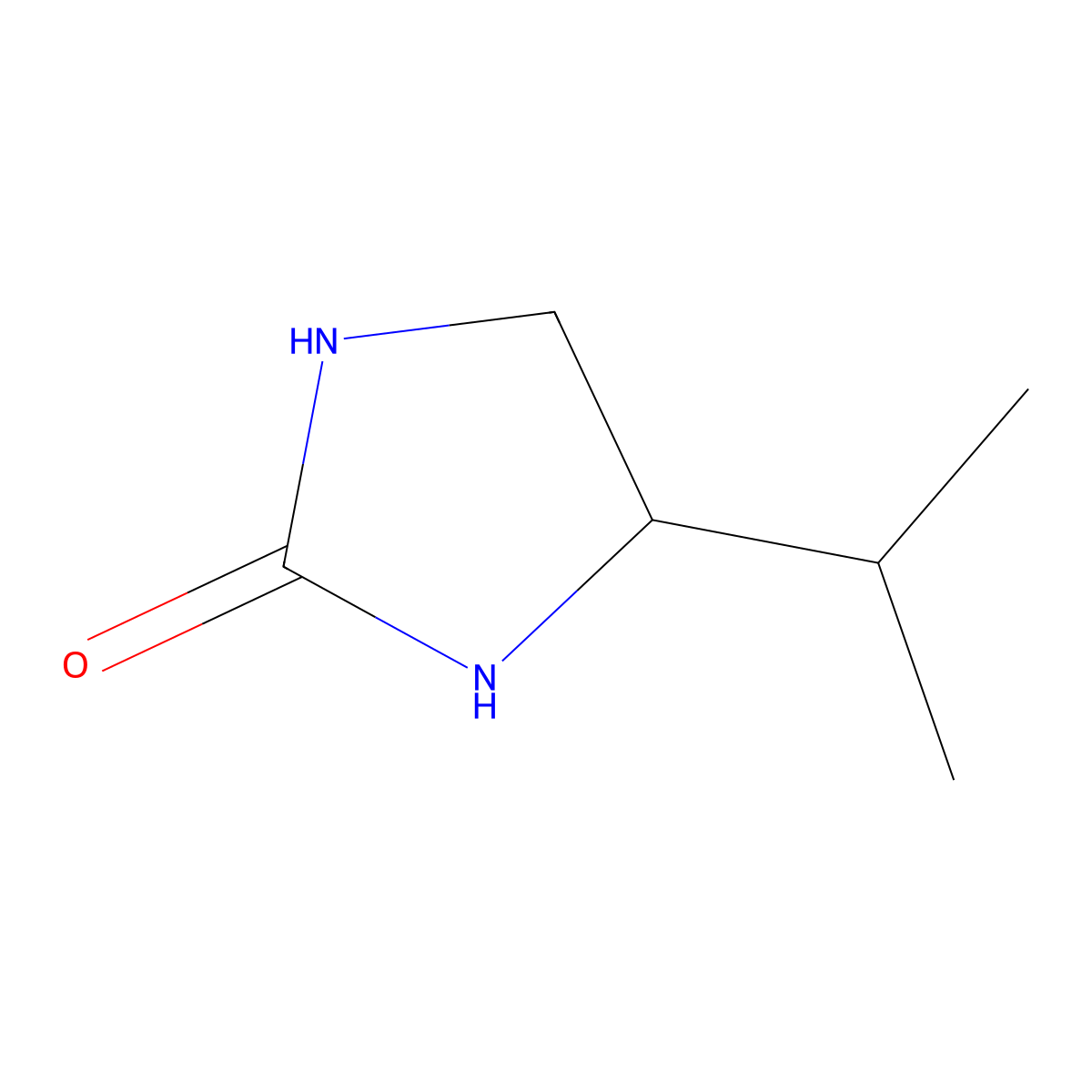 4-(Propan-2-yl)imidazolidin-2-one molecular structure, CAS 1267223-98-2