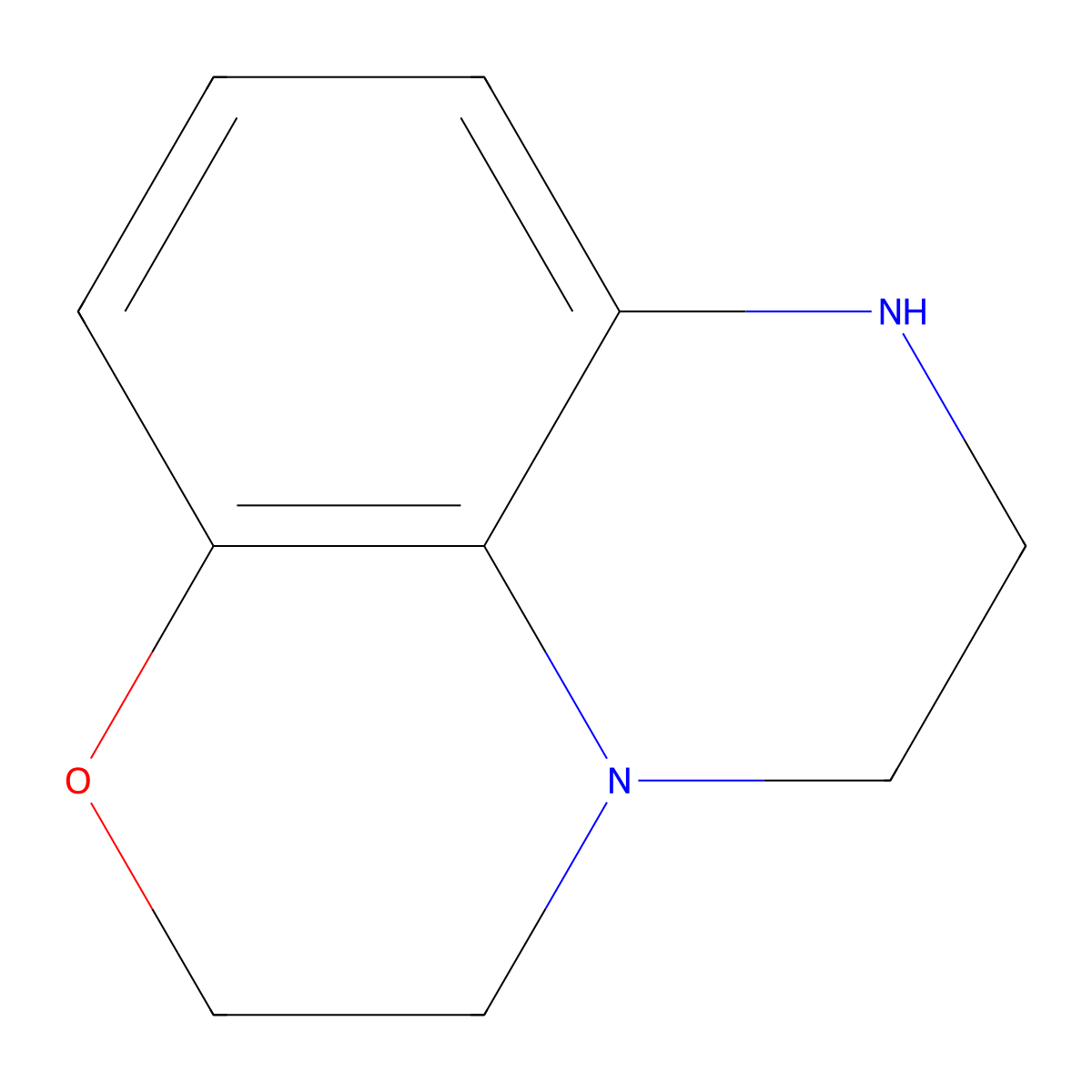 4-Oxa-1,10-diazatricyclo[7.3.1.0,5,13]trideca-5,7,9(13)-triene molecular structure, CAS 1267225-15-9