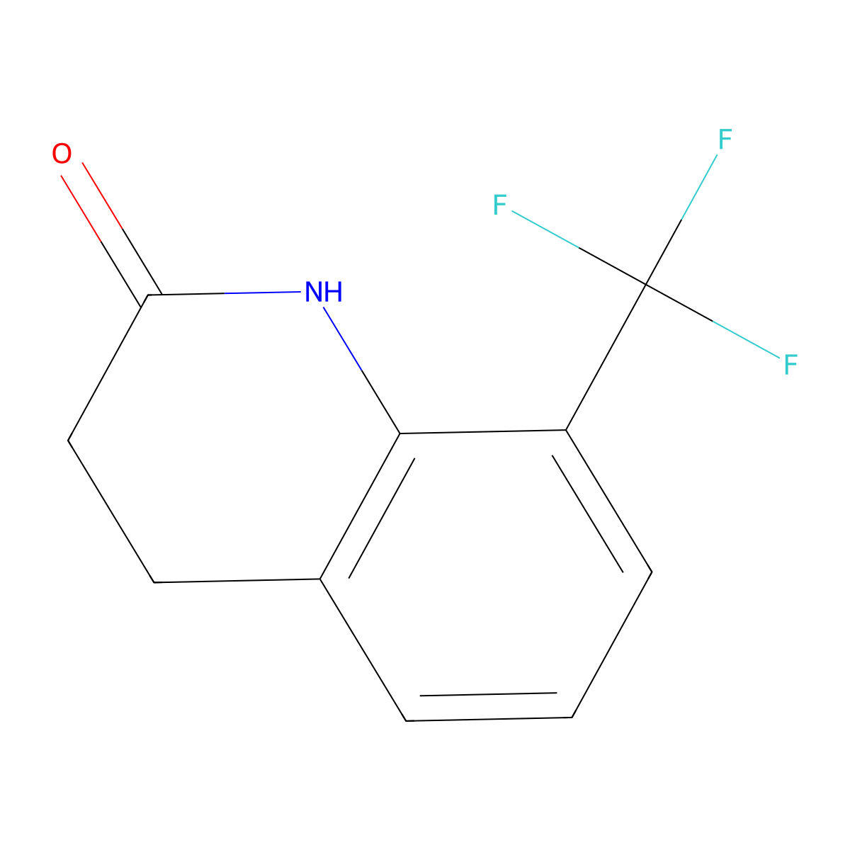 8-(Trifluoromethyl)-3,4-dihydroquinolin-2(1H)-one molecular structure, CAS 1267229-14-0